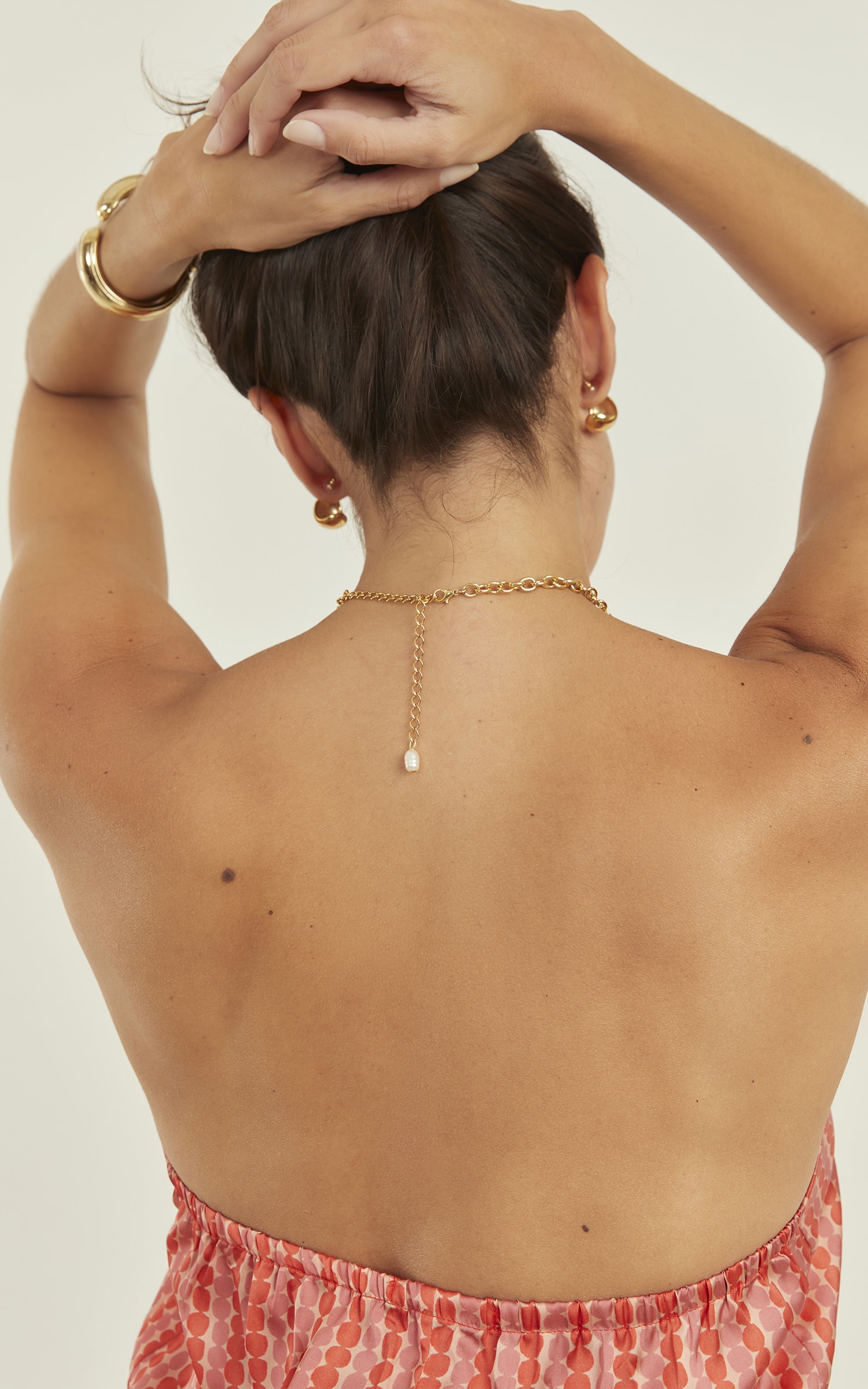 Cropped Amar Correntes Vermelho