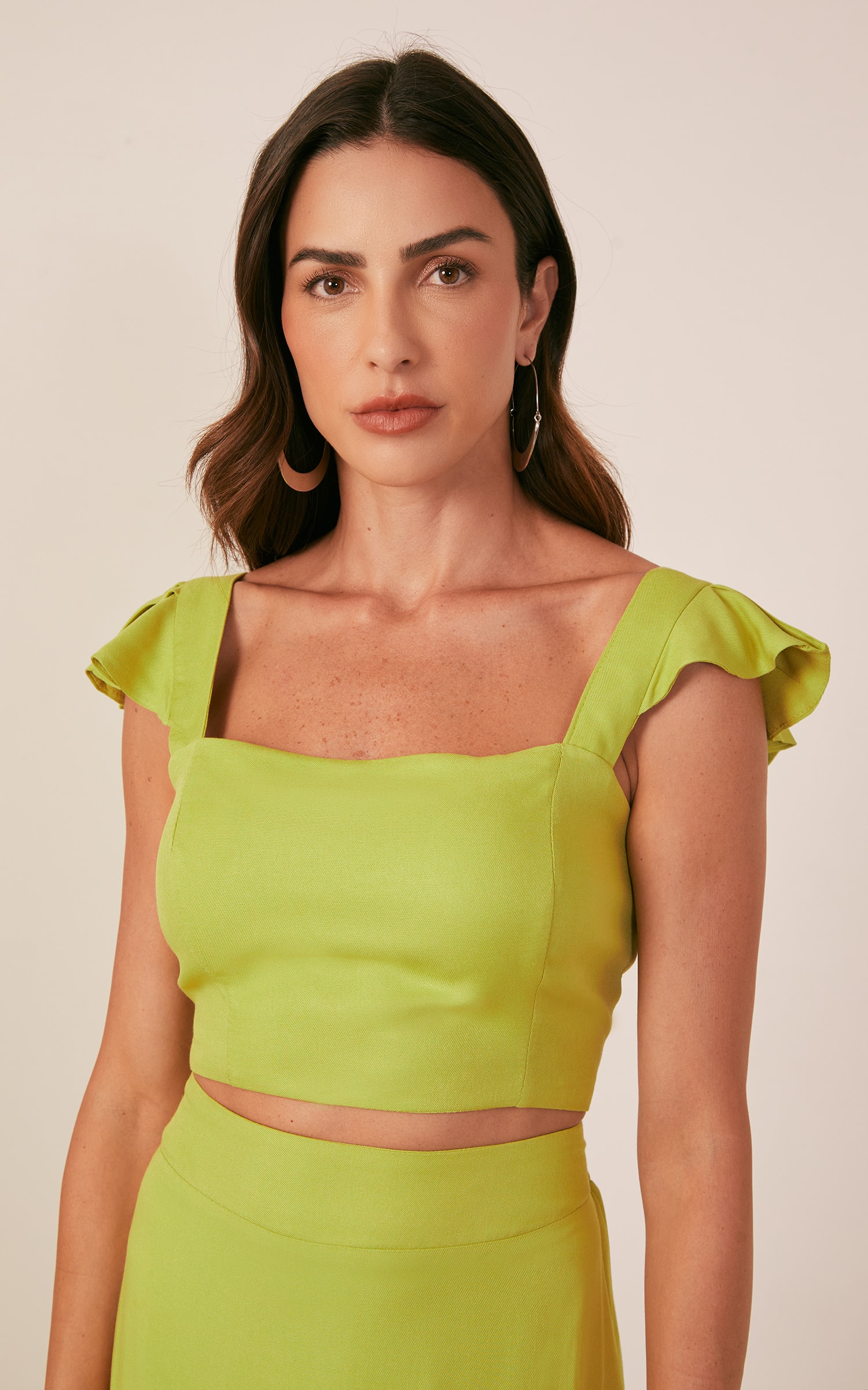 Cropped Bali Babados Siciliano