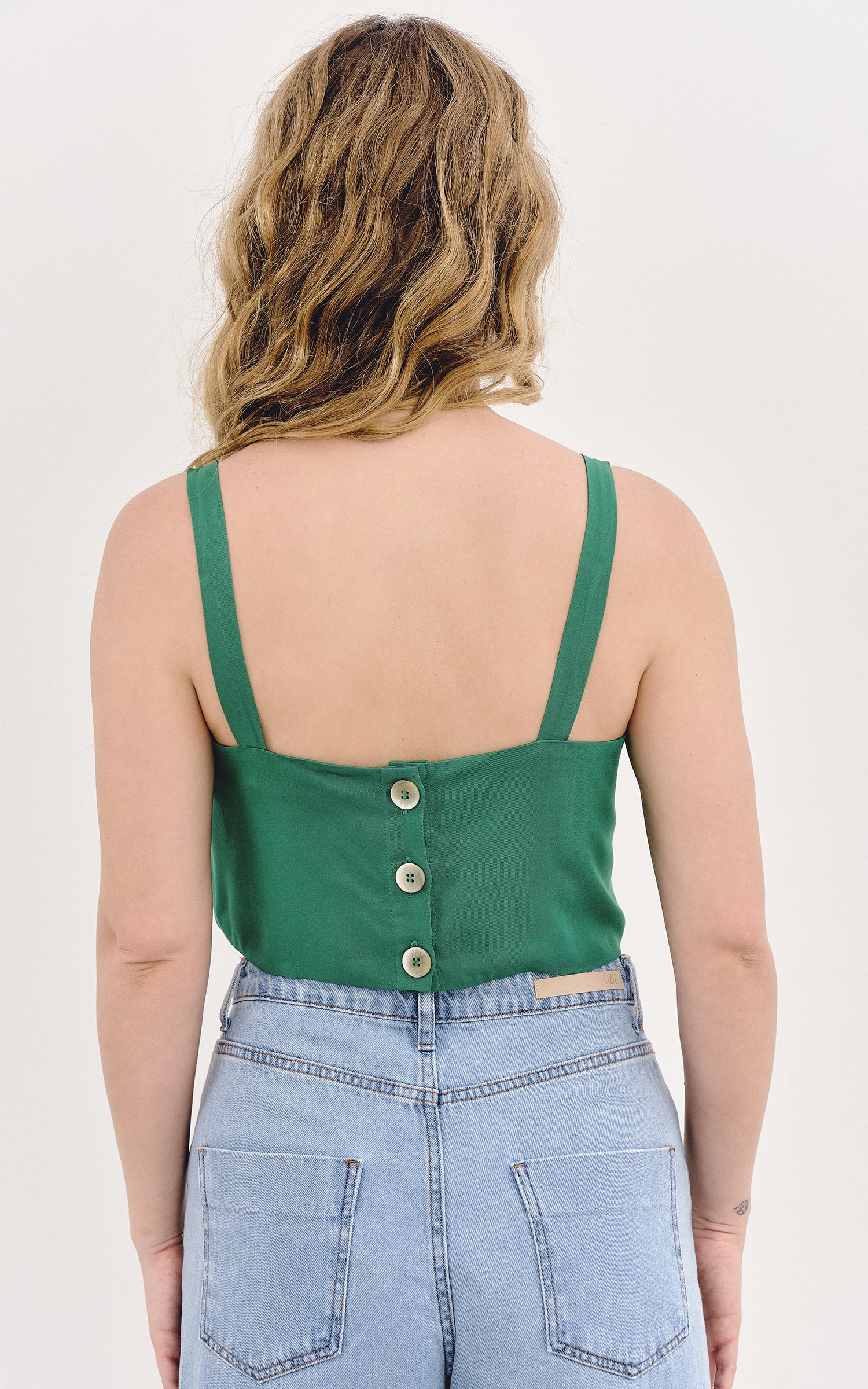 Cropped Bossa Verde Bandeira