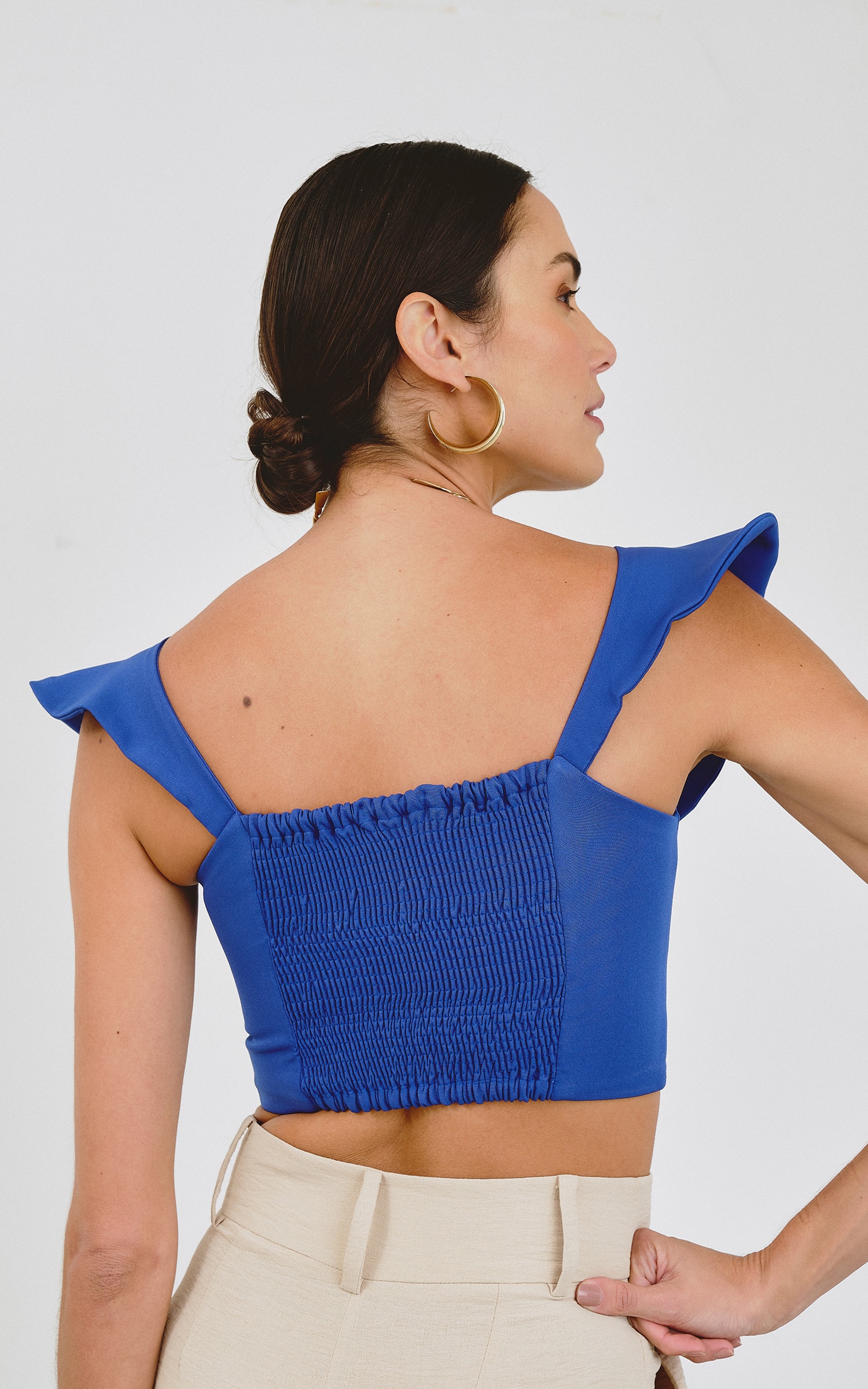Cropped Caju Azul