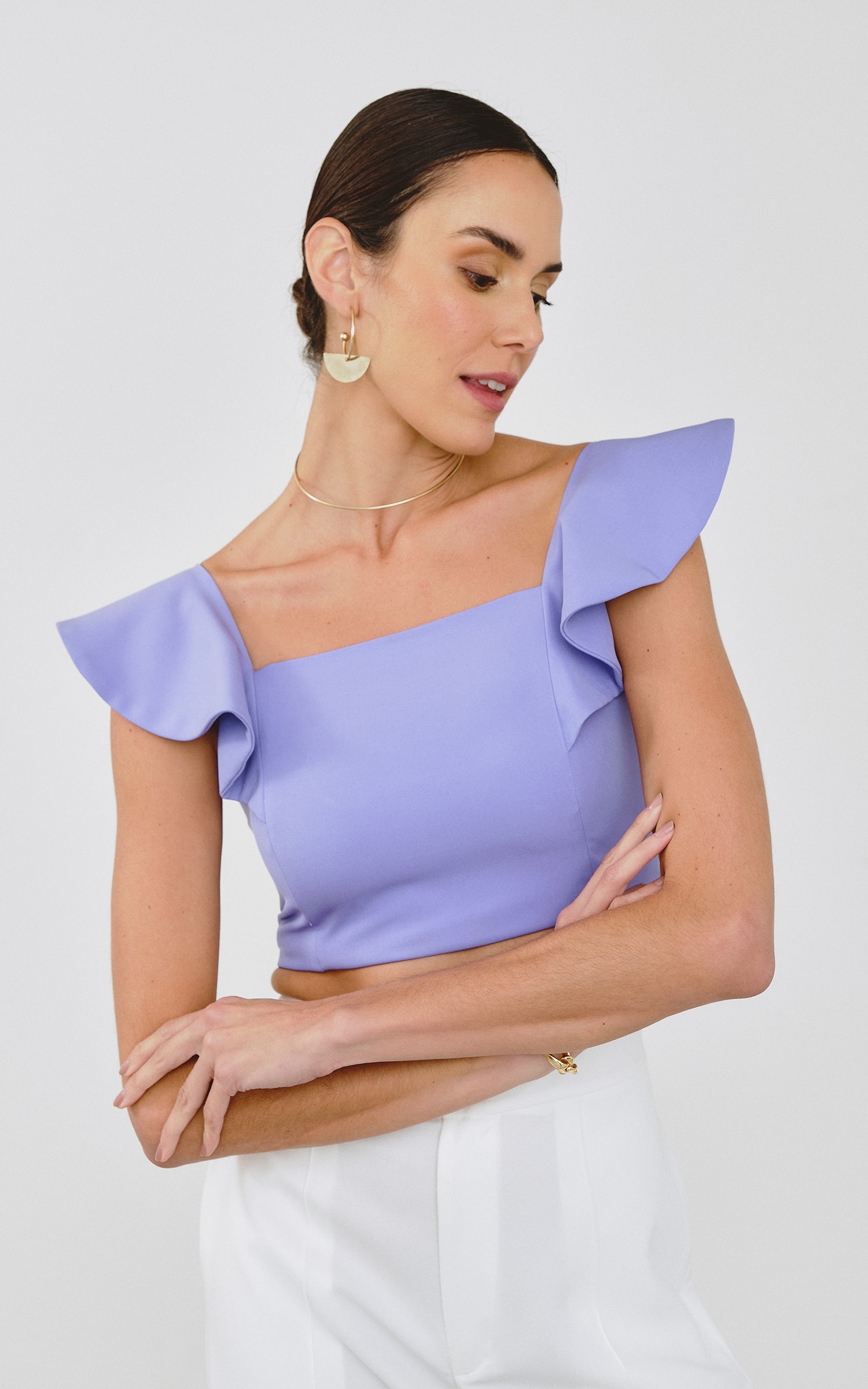 Cropped Caju Lavanda