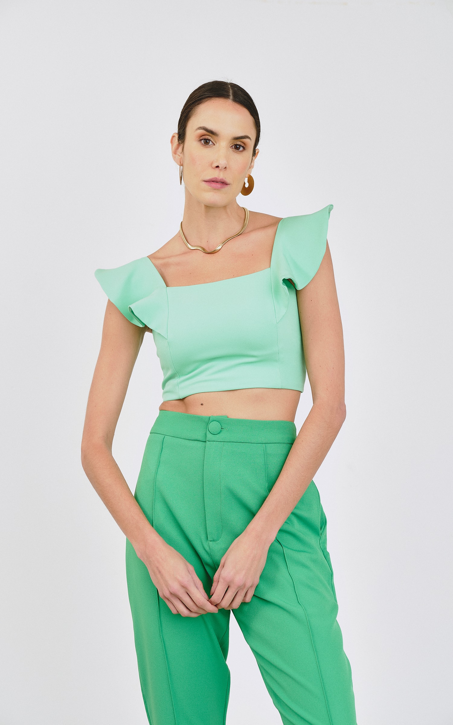 Cropped Caju Verde