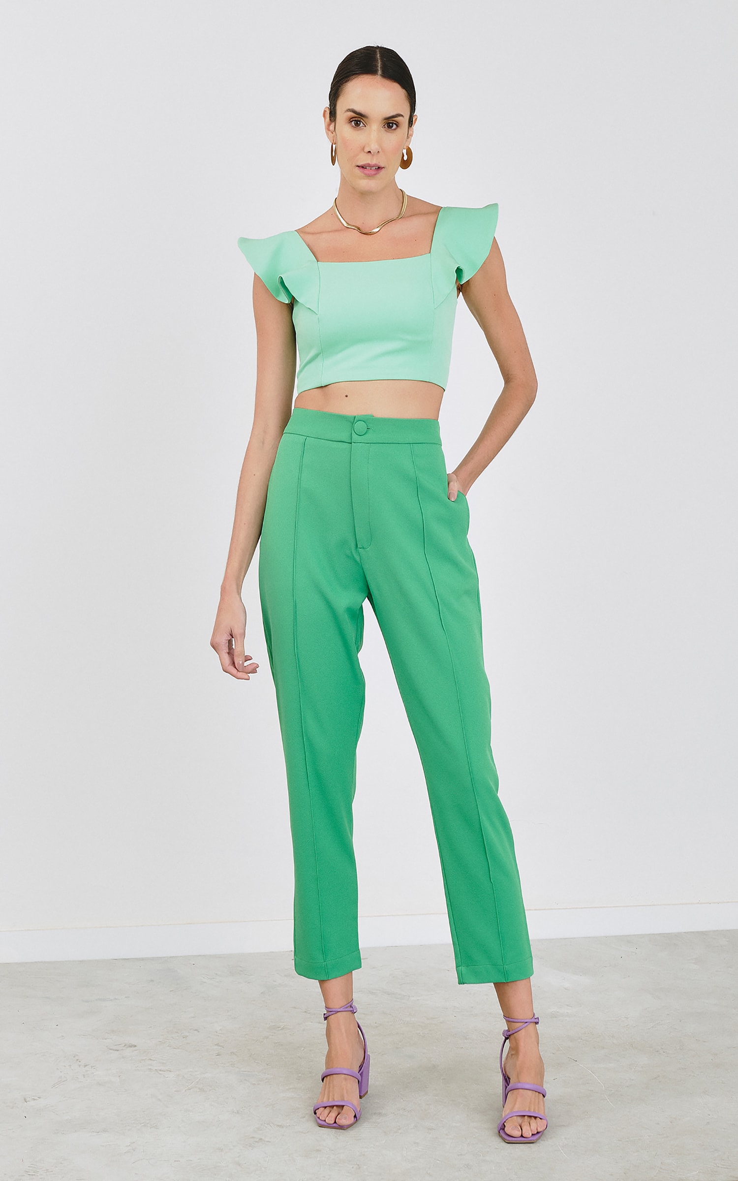 Cropped Caju Verde