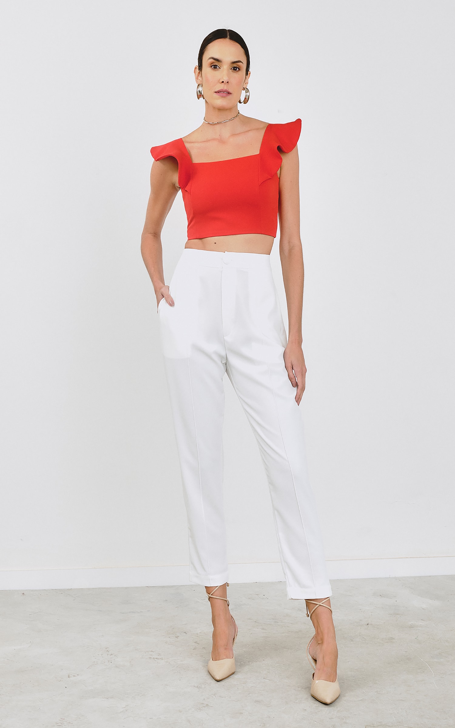 Cropped Caju Vermelho