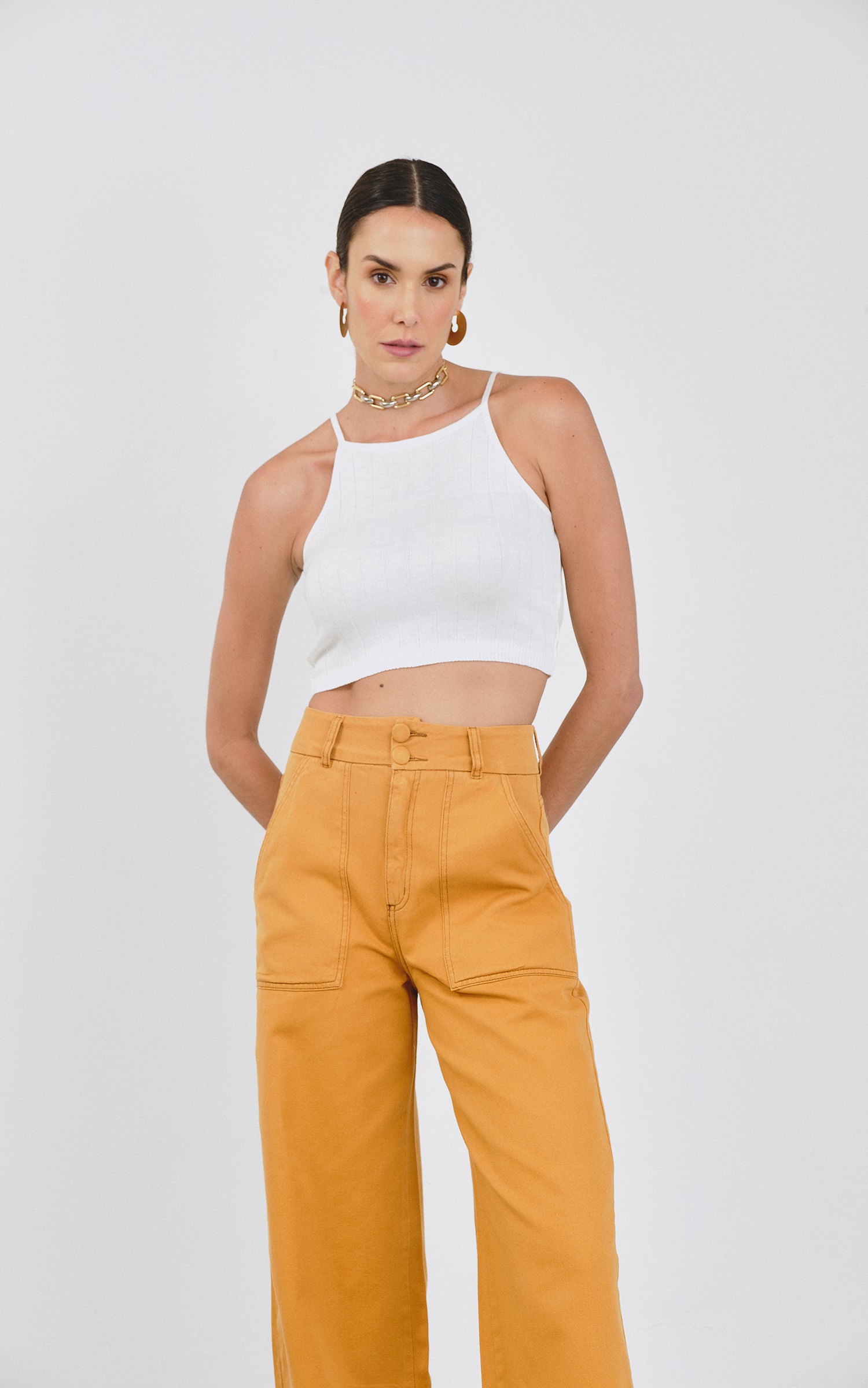 Cropped Calmaria Off White