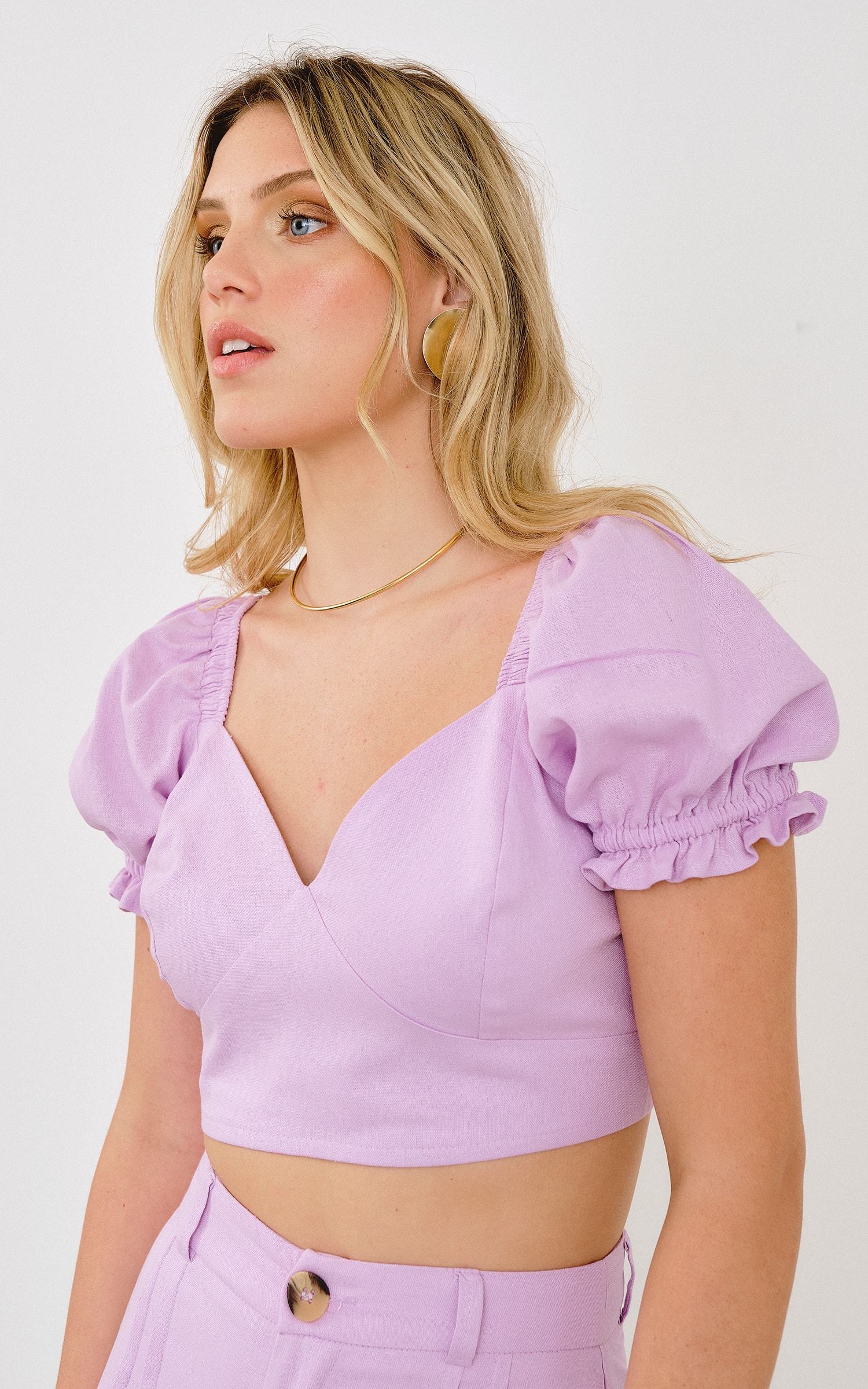 Cropped Carcará Lavanda