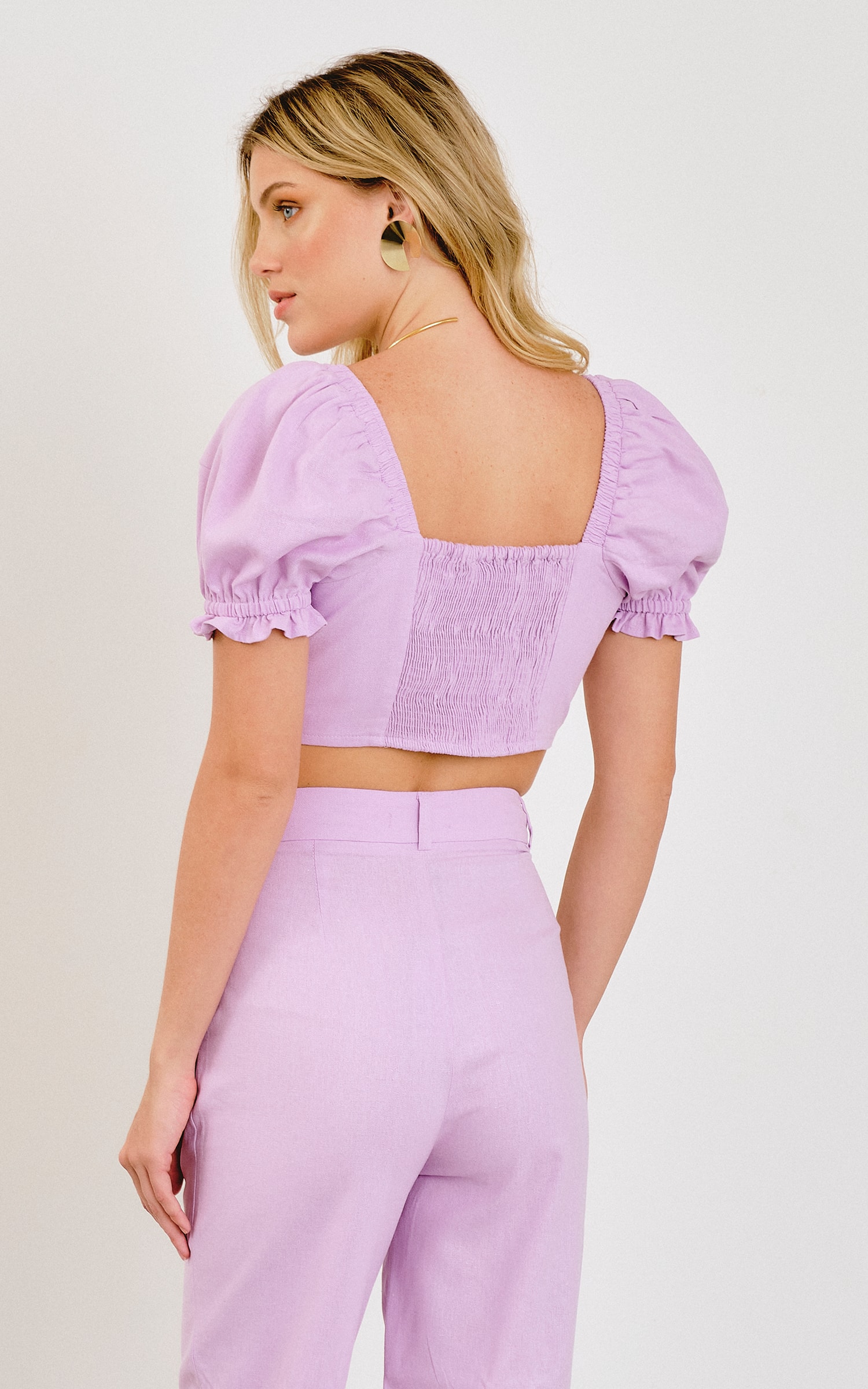 Cropped Carcará Lavanda