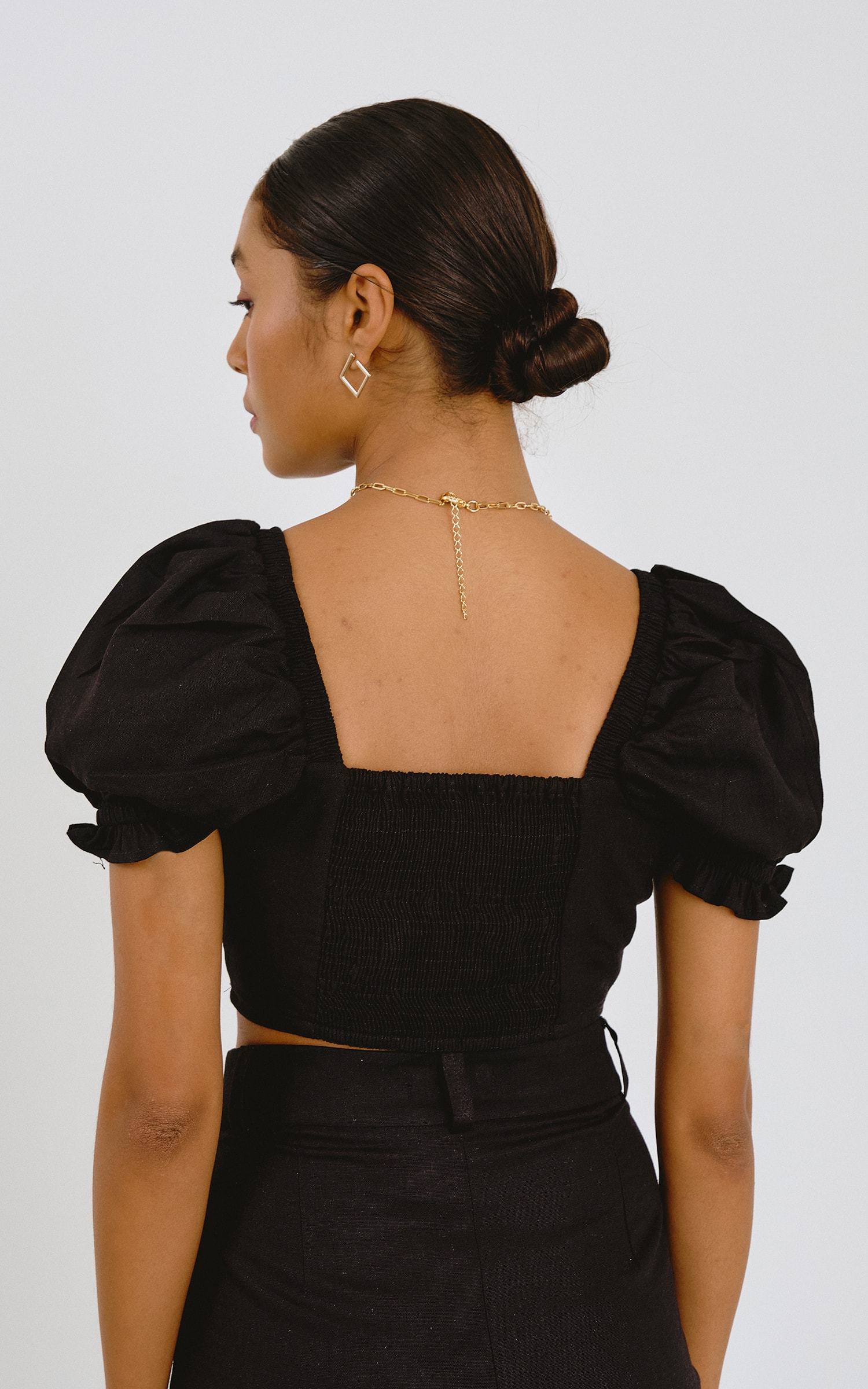 Cropped Carcará Preto