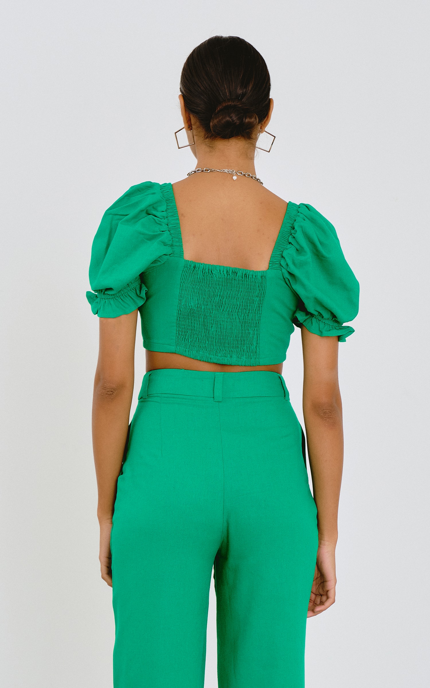Cropped Carcará Verde