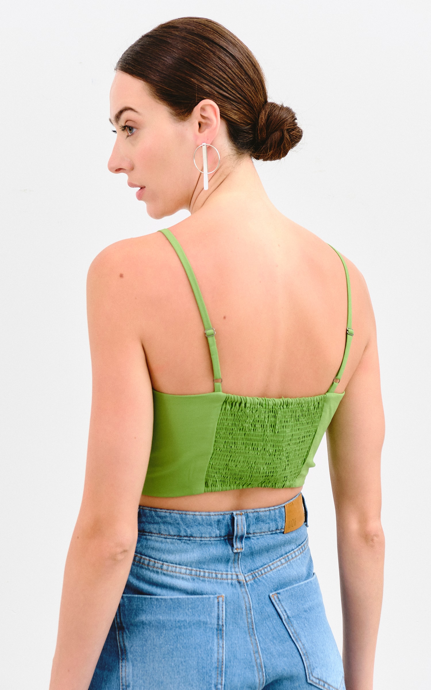 Cropped Cordel Verde