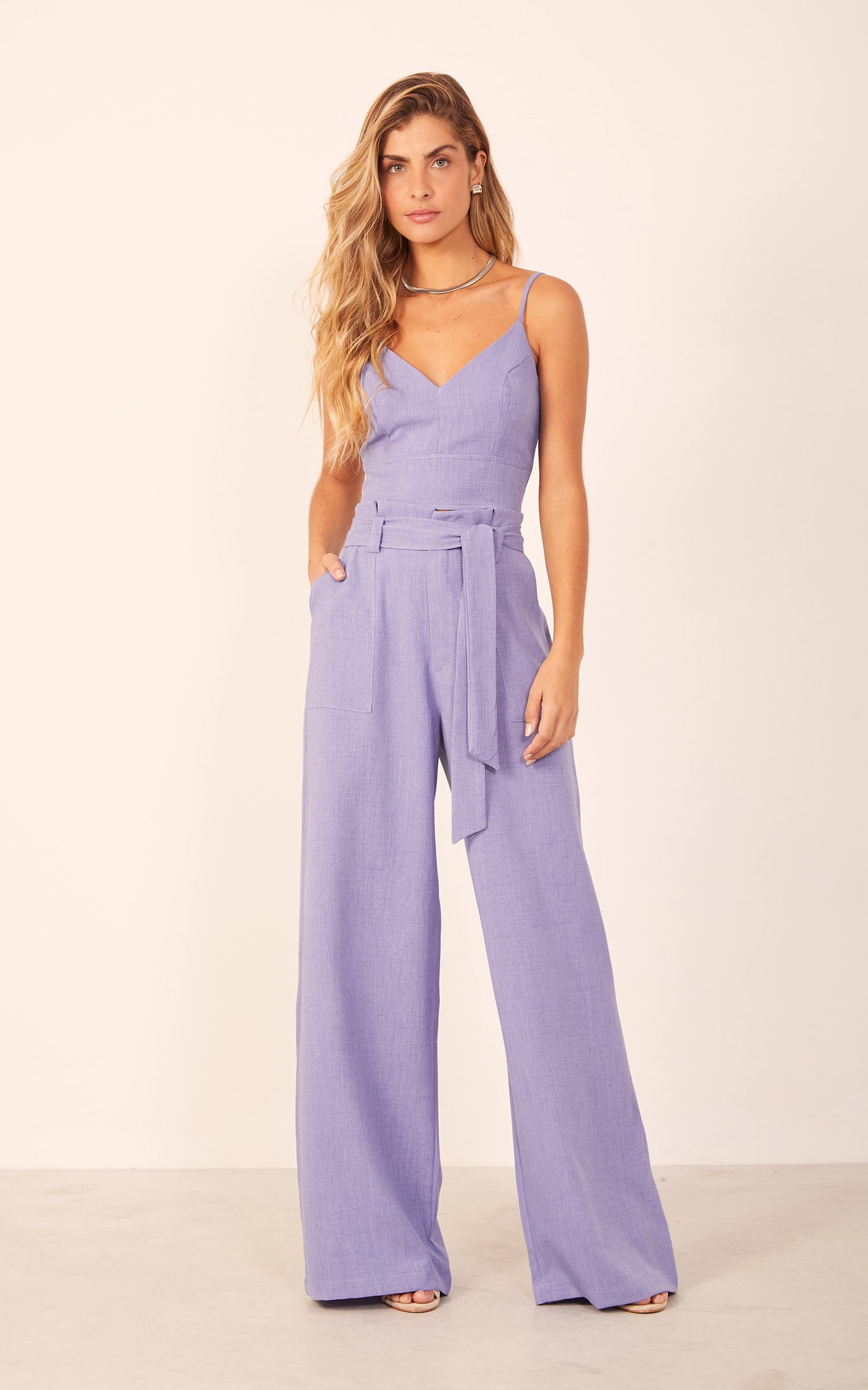 Cropped Decote v Lavanda
