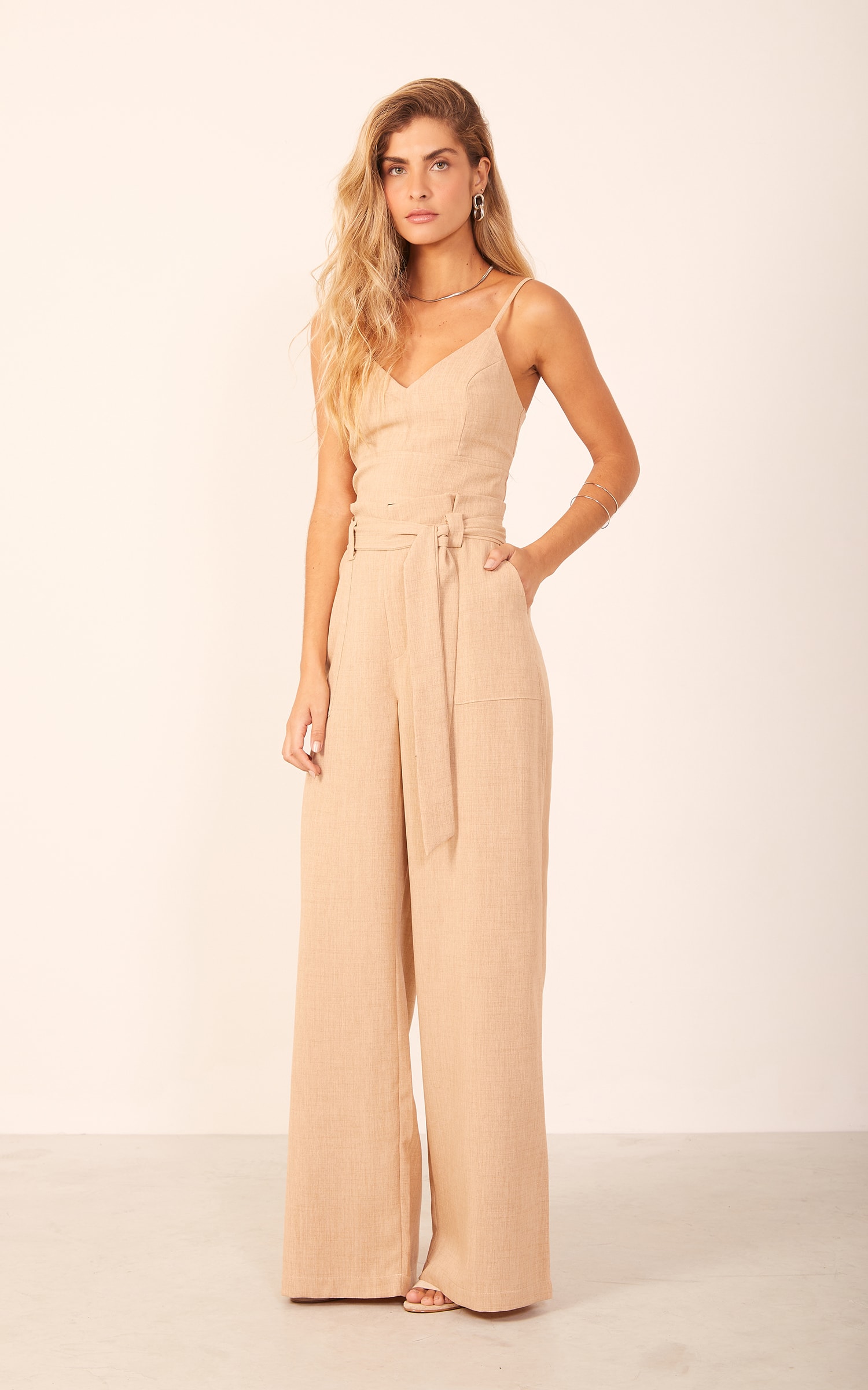 Cropped Decote v Natural