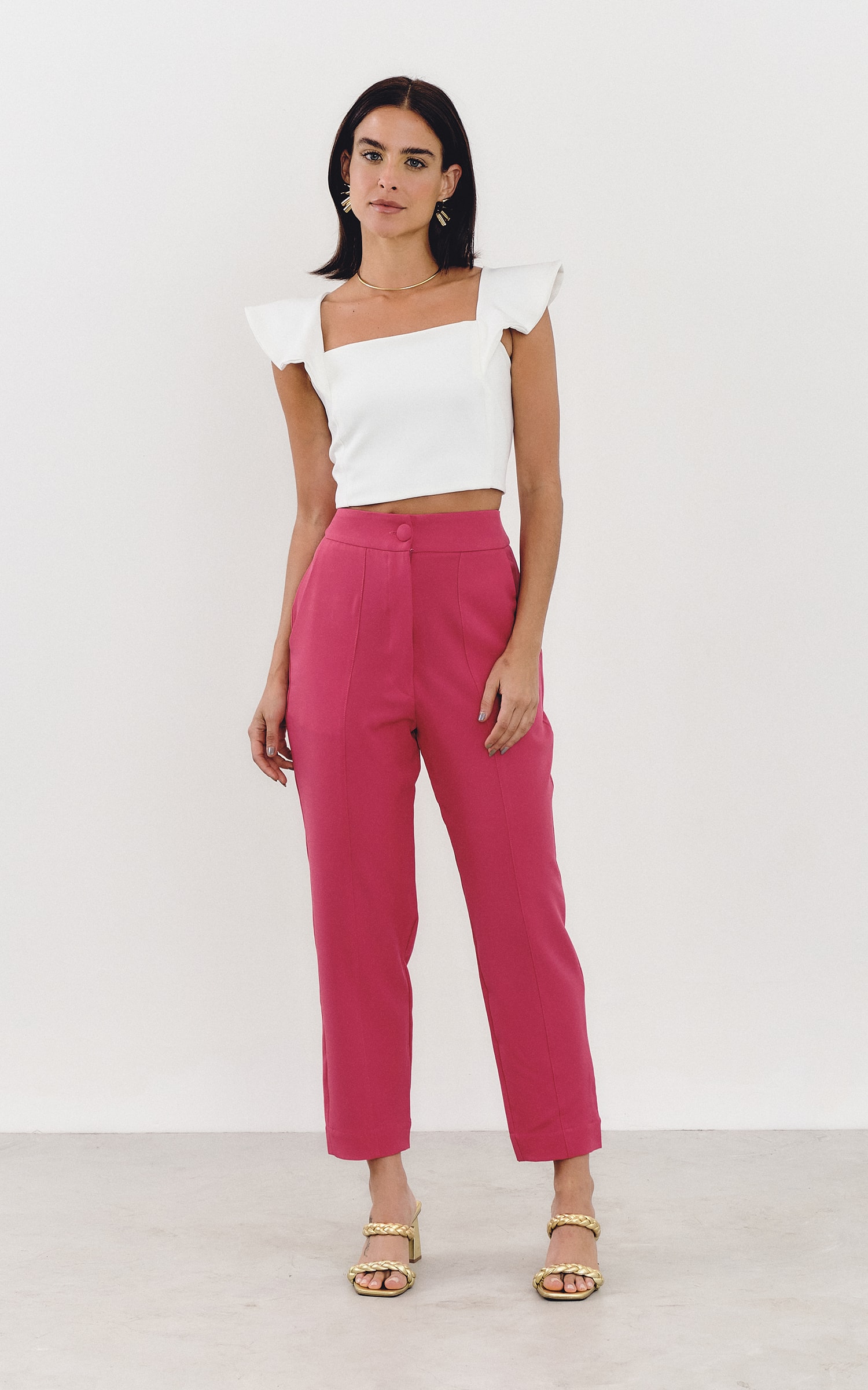 Cropped Duo Off White