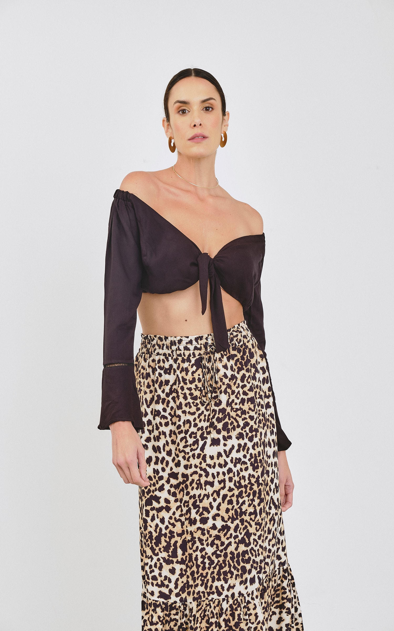 Cropped Entremeio Preto