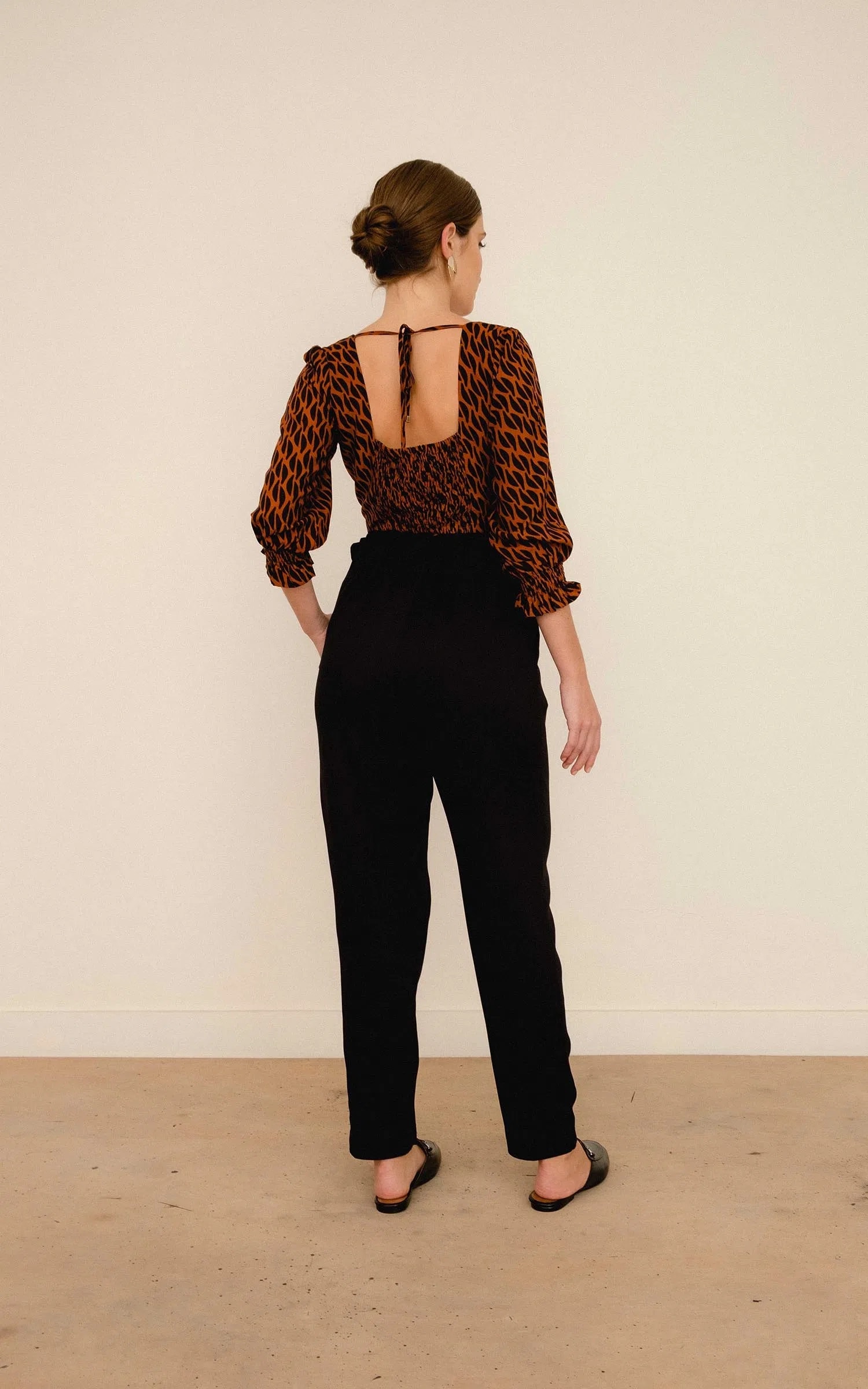 Cropped Flow Estampa