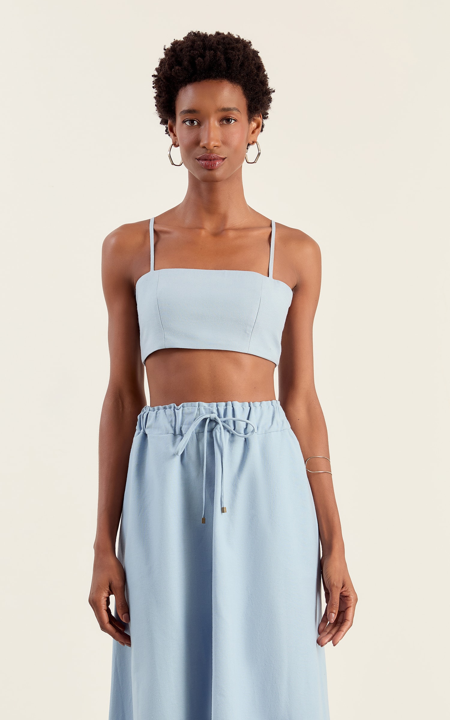 Cropped Fresh Azul Ceu