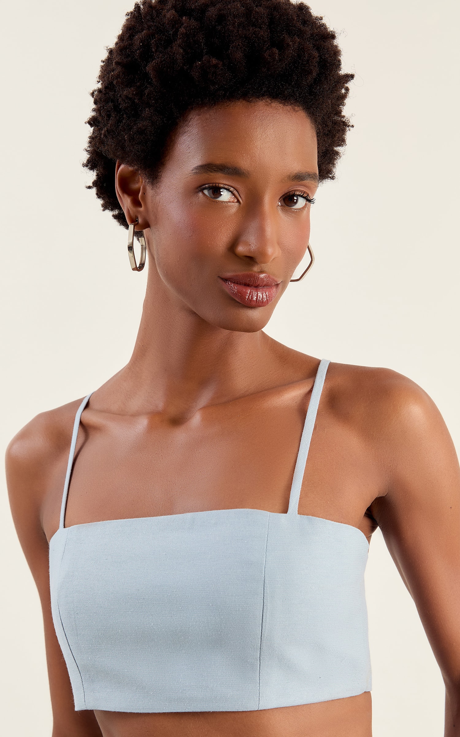 Cropped Fresh Azul Ceu