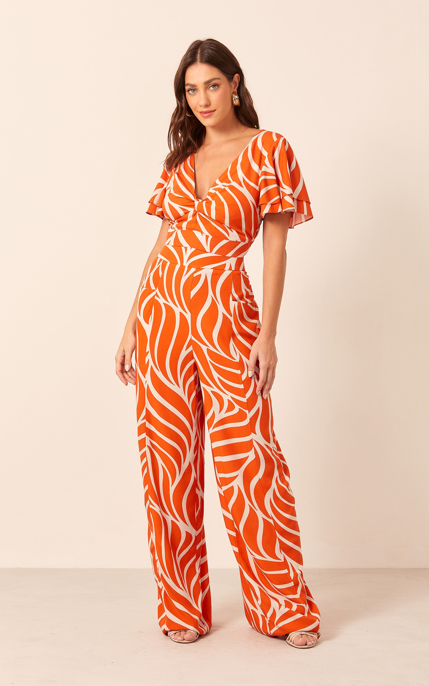 Cropped La Vie Nó Busto Coral