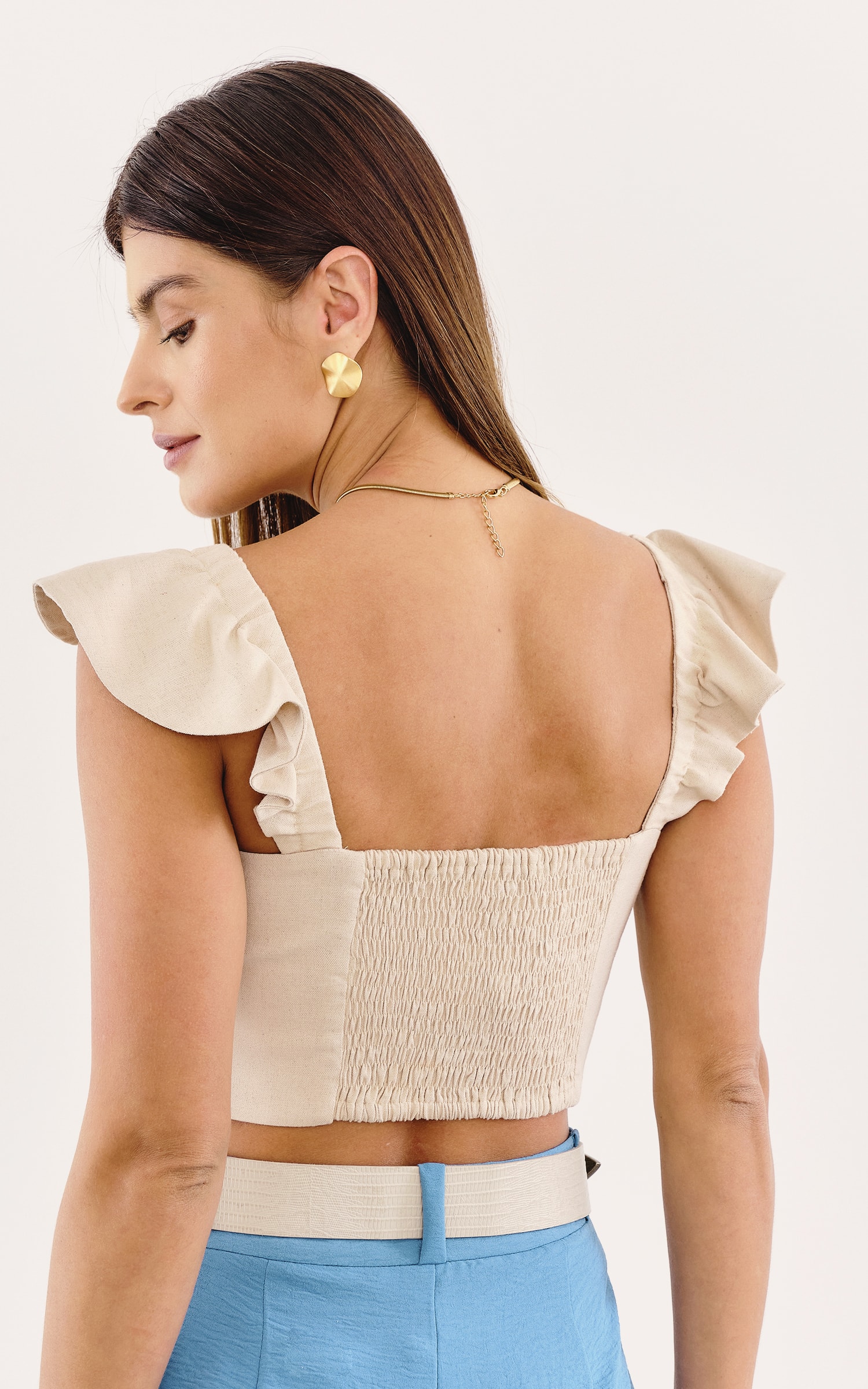 Cropped Leme Natural