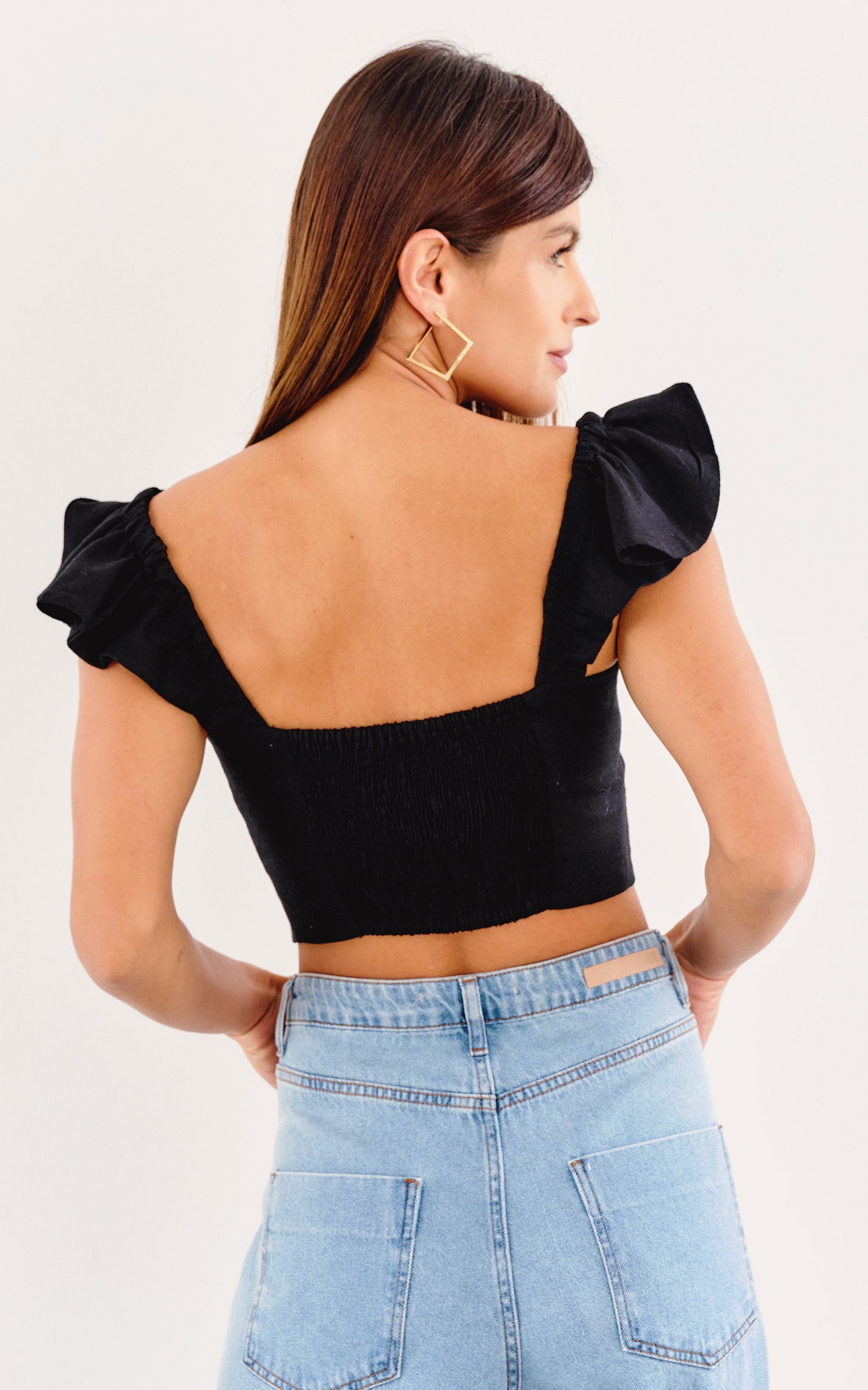 Cropped Leme Preto