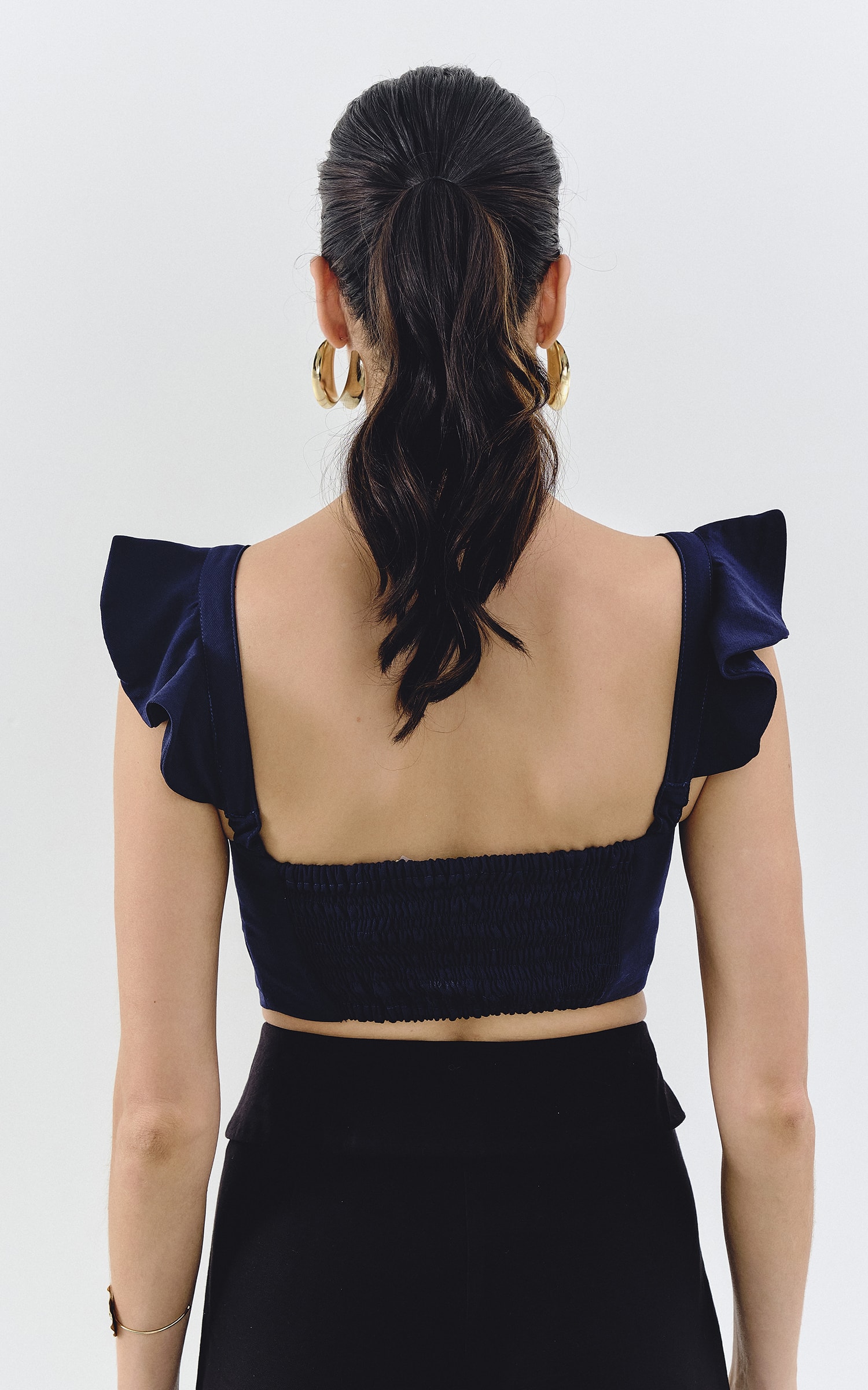 Cropped Modern Marinho