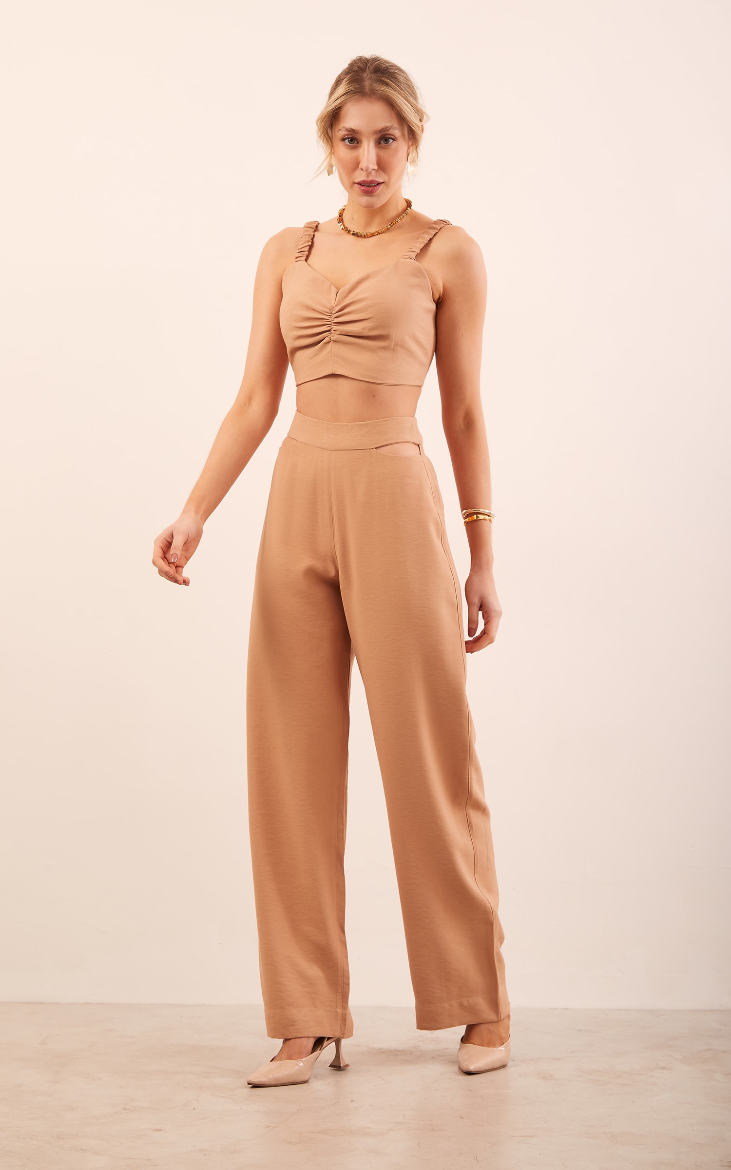 Cropped Moove Caqui