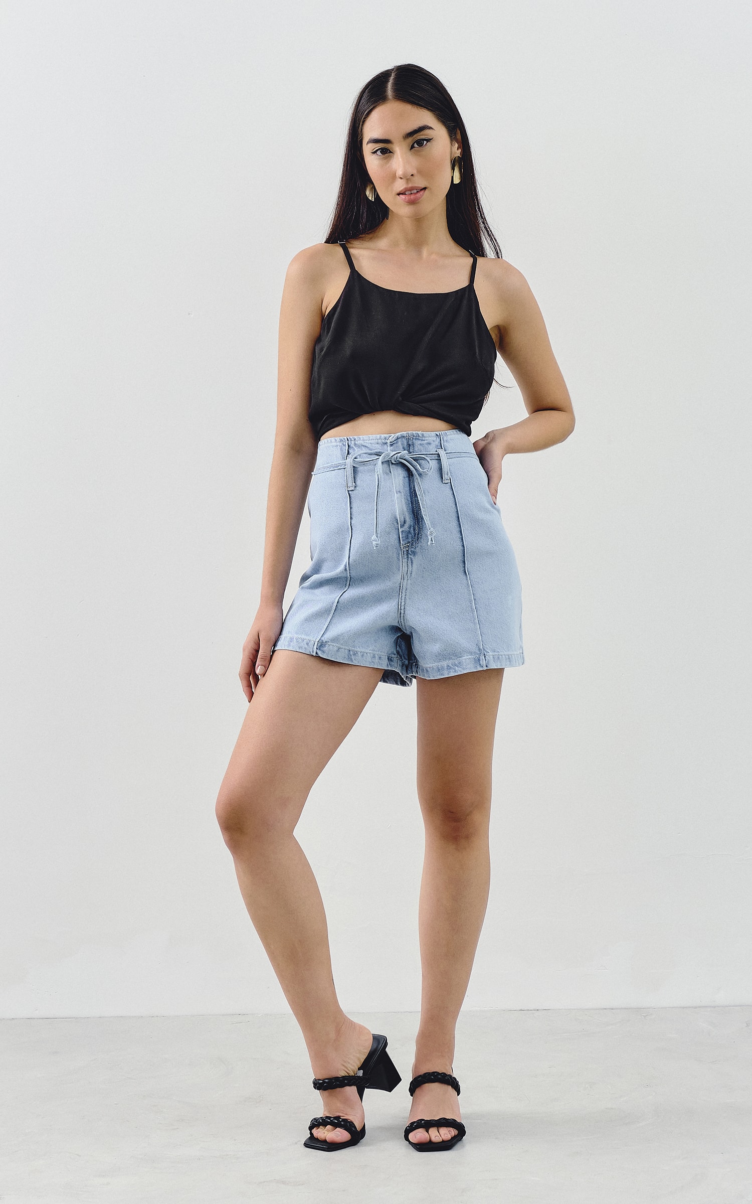 Cropped Nó Cool Preto