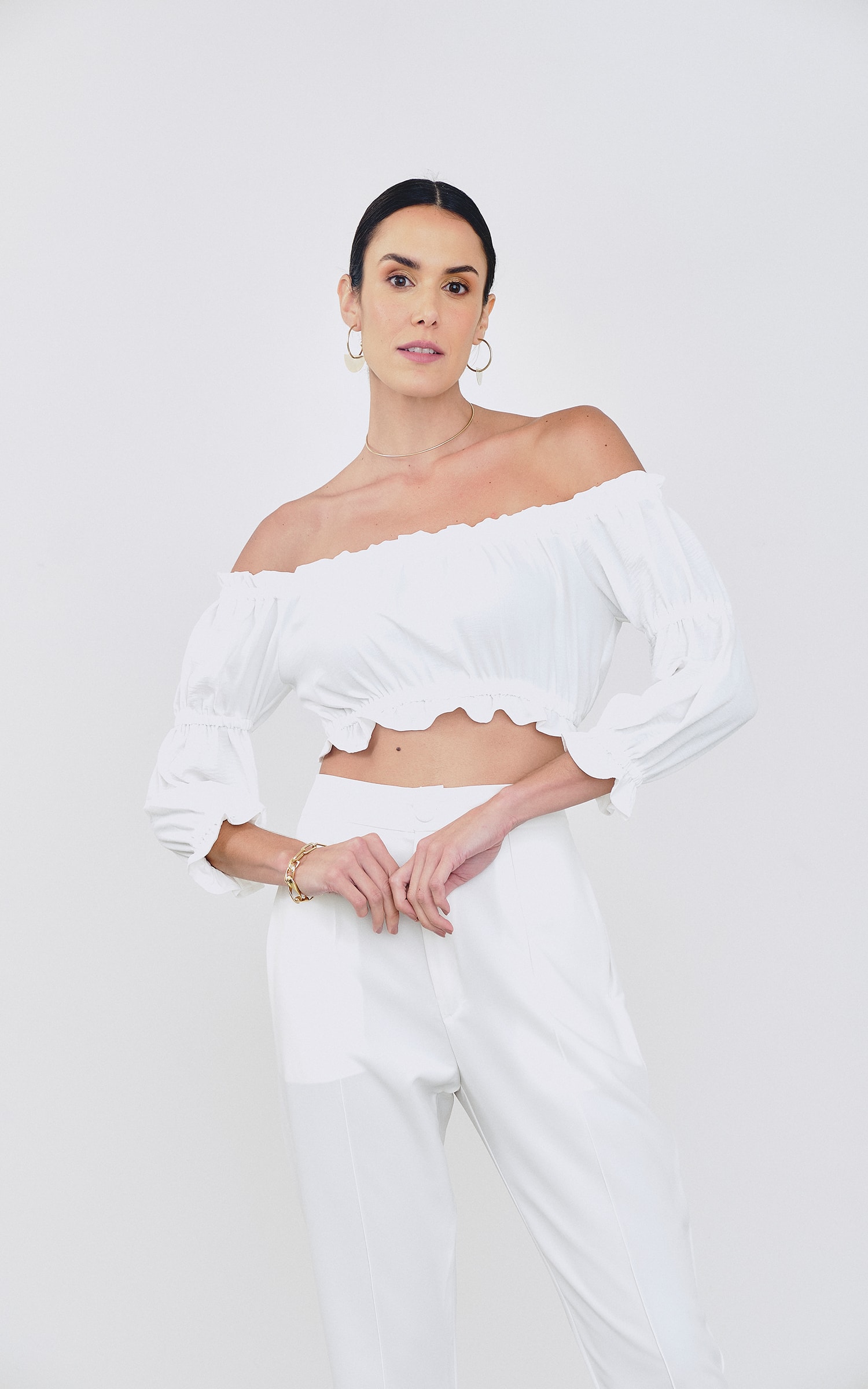 Cropped Nordeste Neon Off White