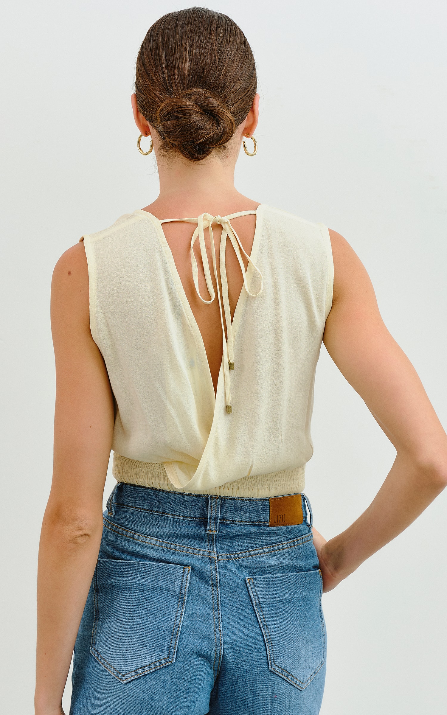 Cropped Orgânico Cru