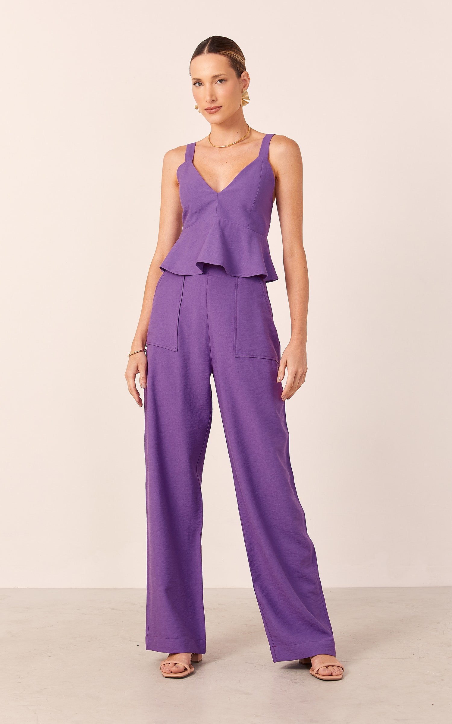 Cropped Pérola Roxo