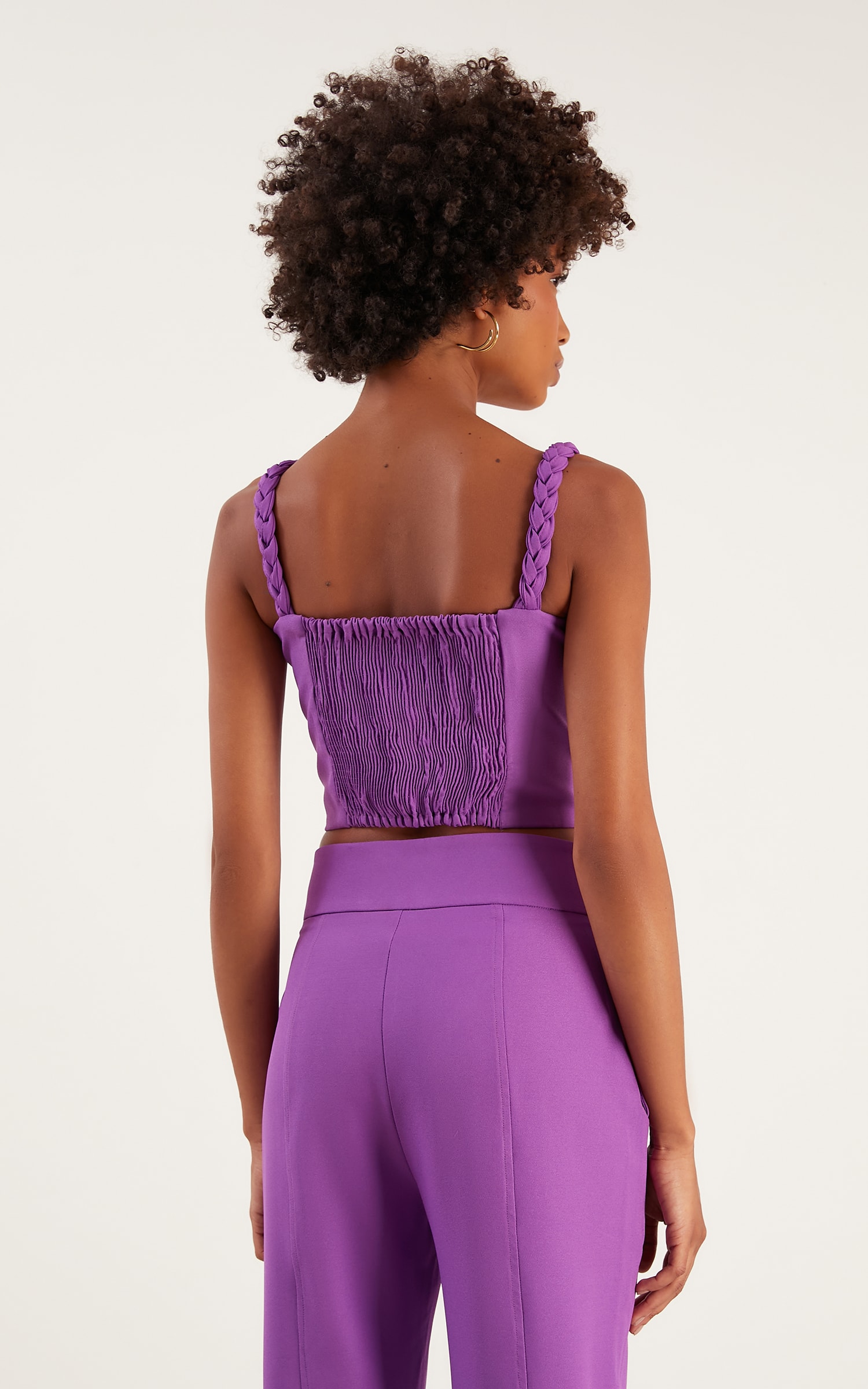 Cropped Recortes Fly Mirtilo