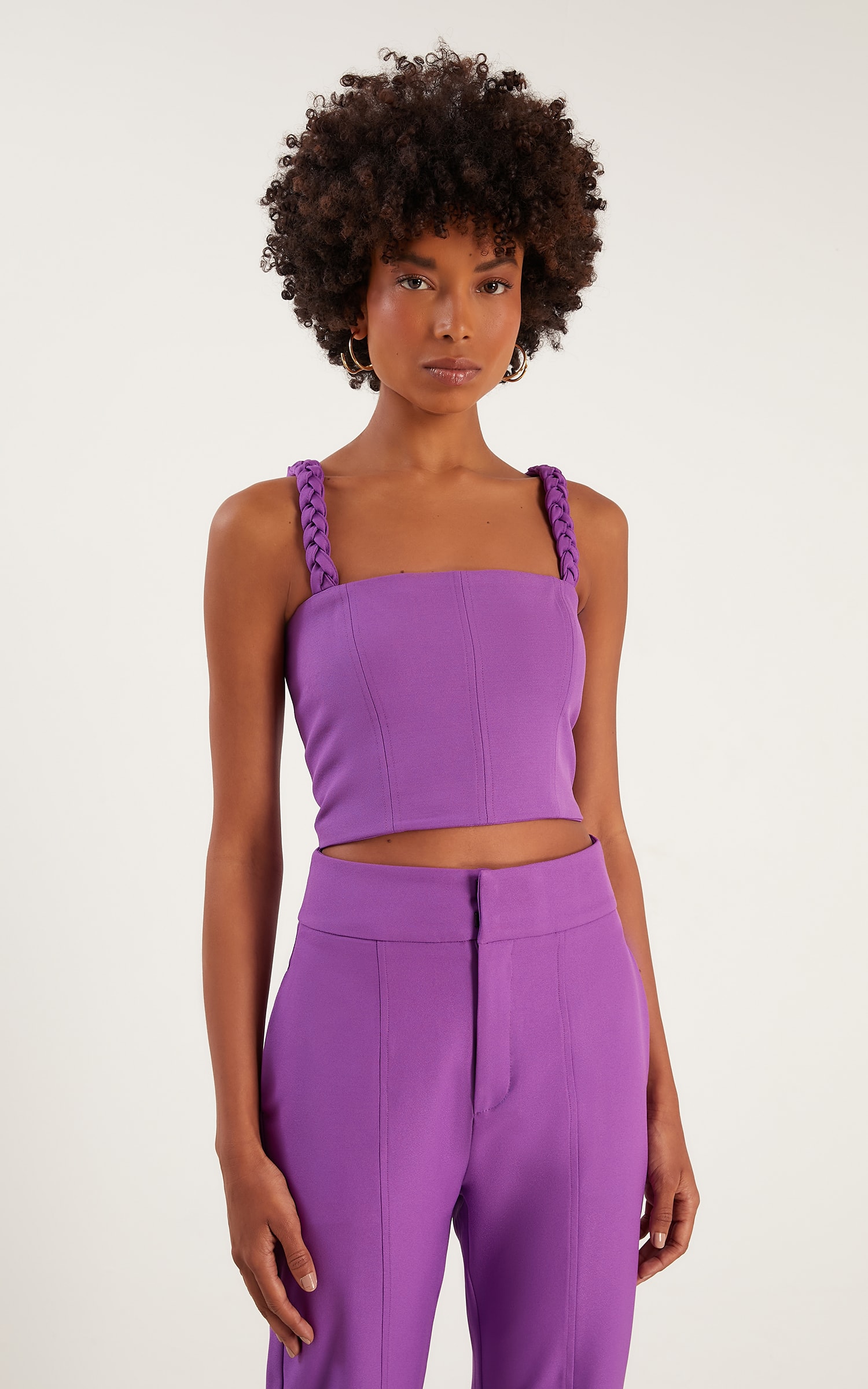 Cropped Recortes Fly Mirtilo