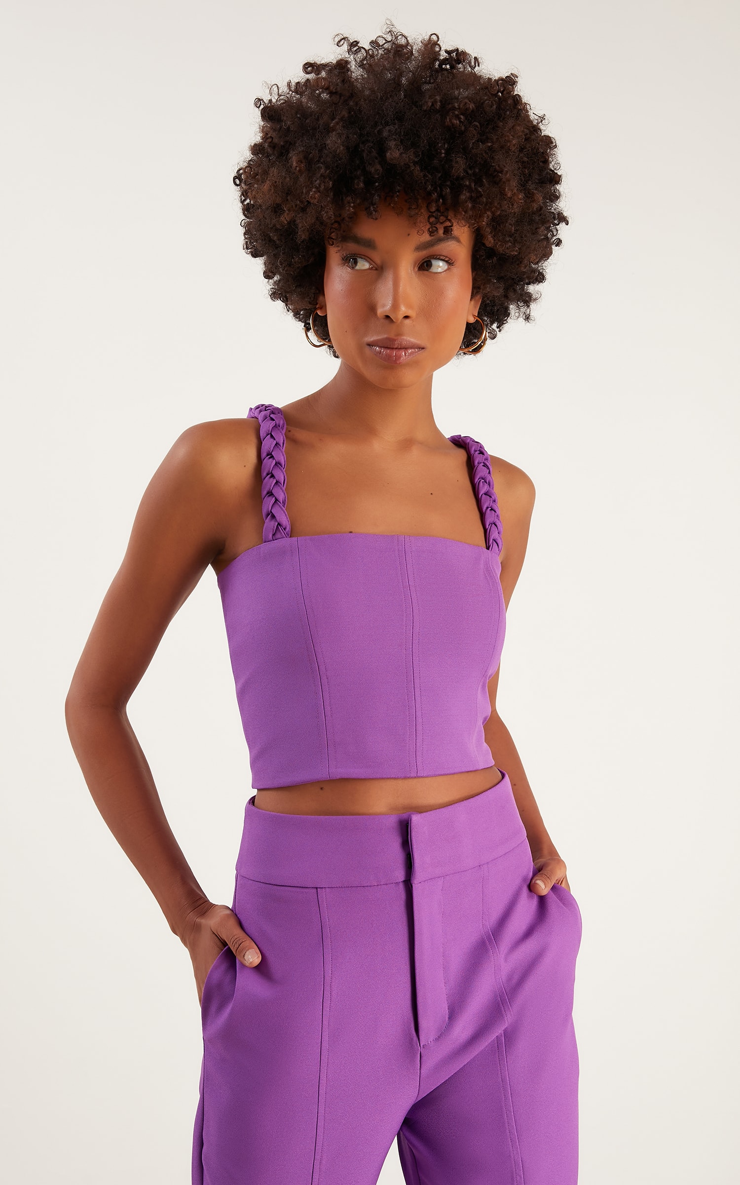 Cropped Recortes Fly Mirtilo