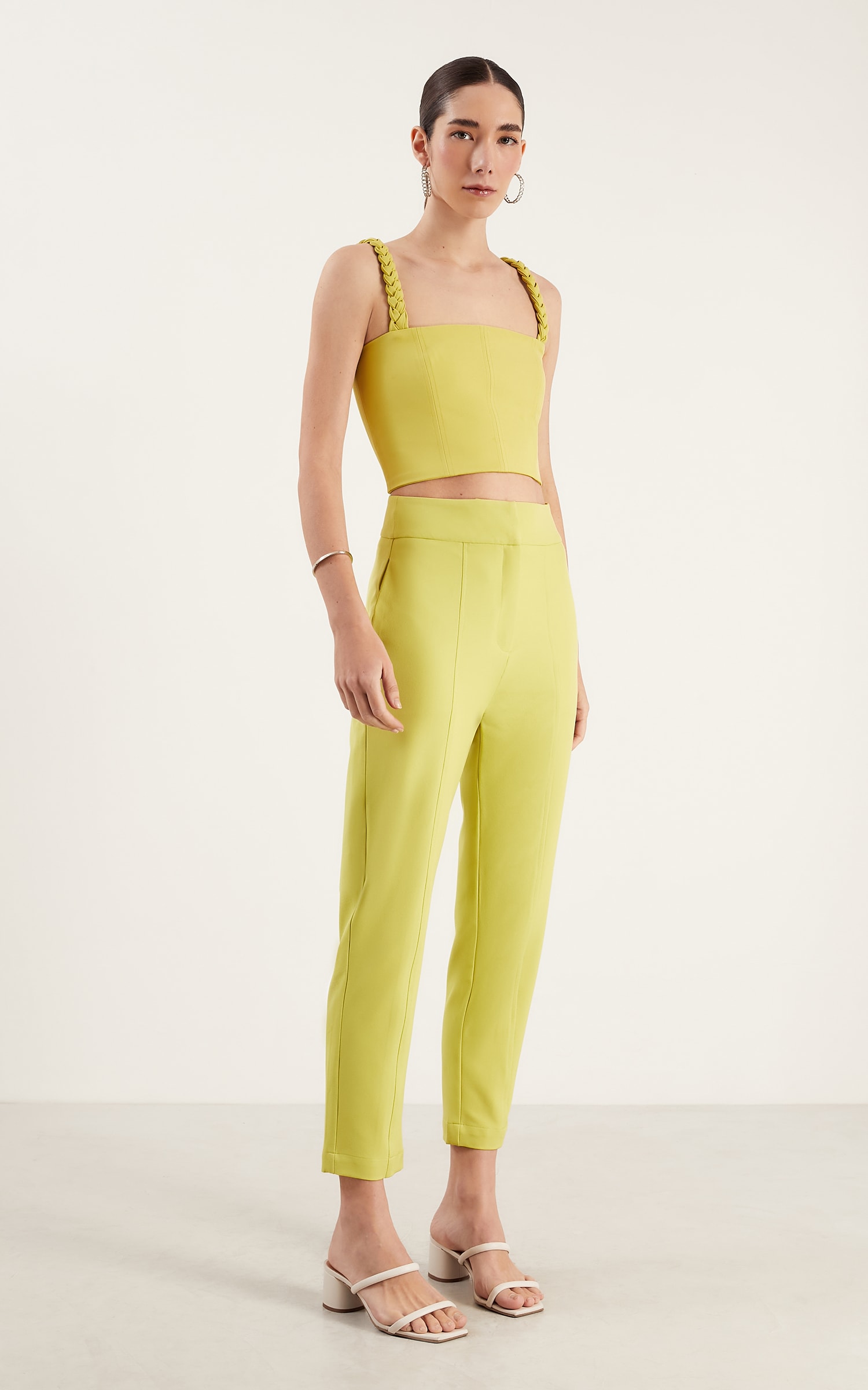 Cropped Recortes Fly Siciliano