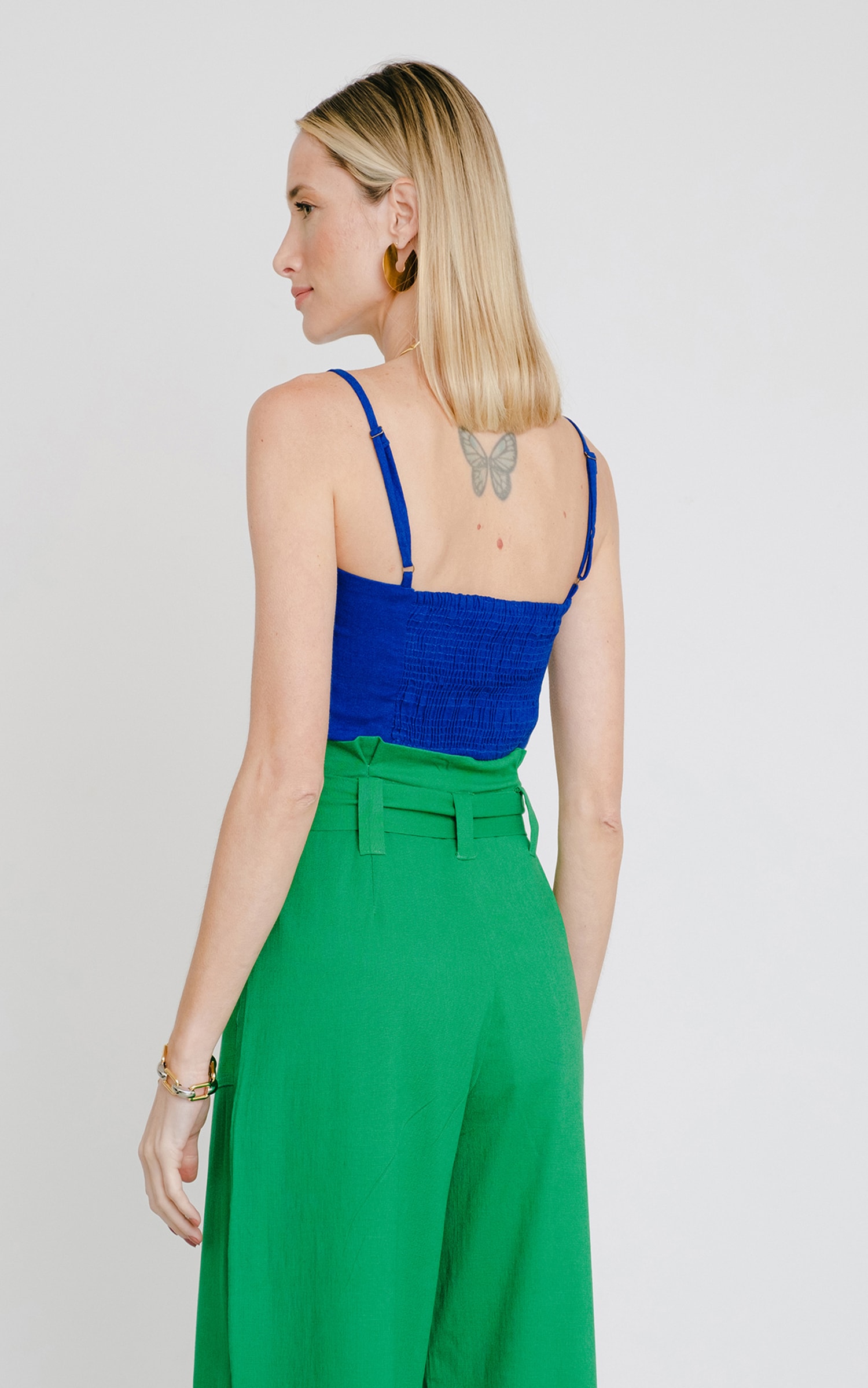 Cropped Rio Azul