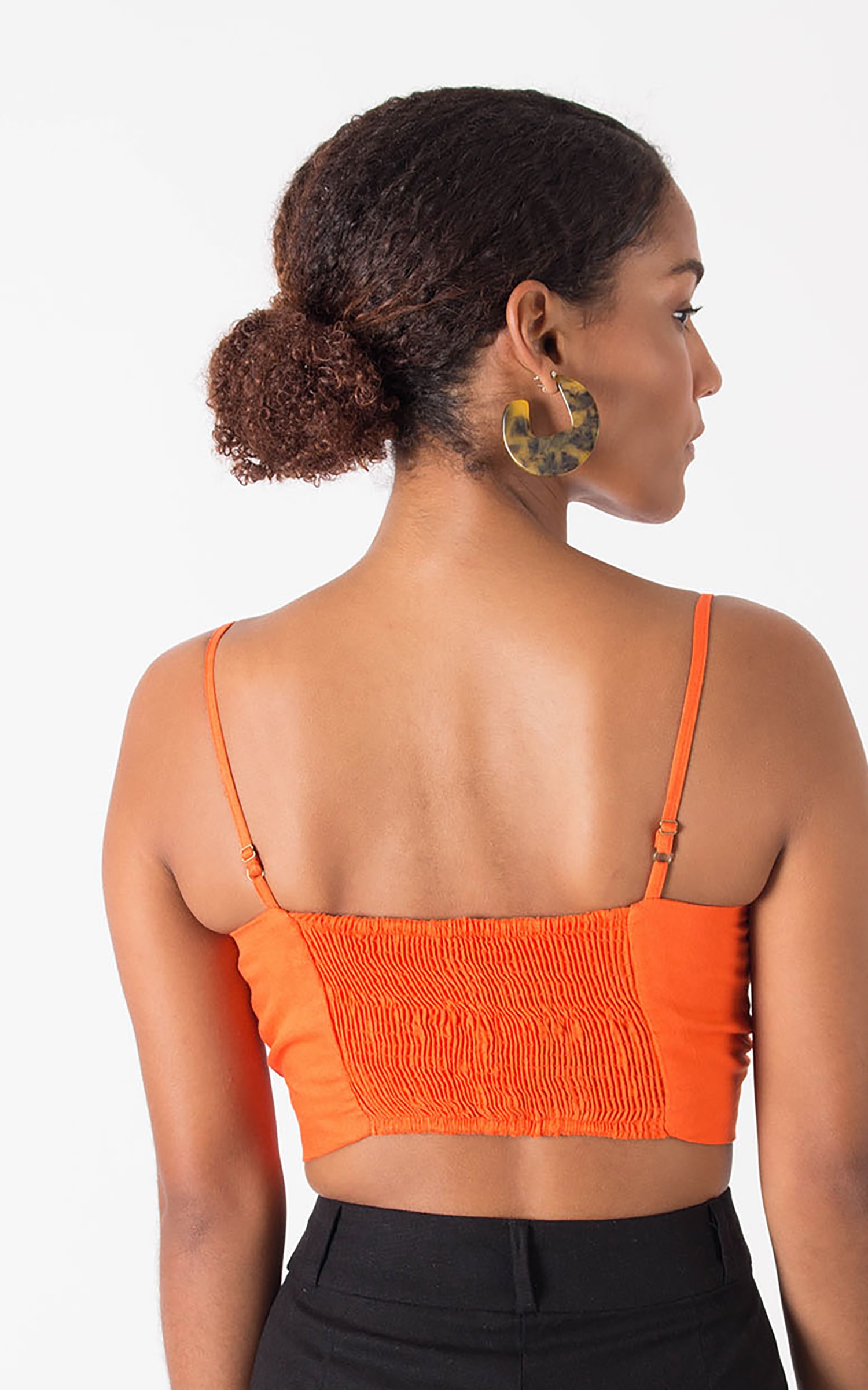 Cropped Saturno Coral