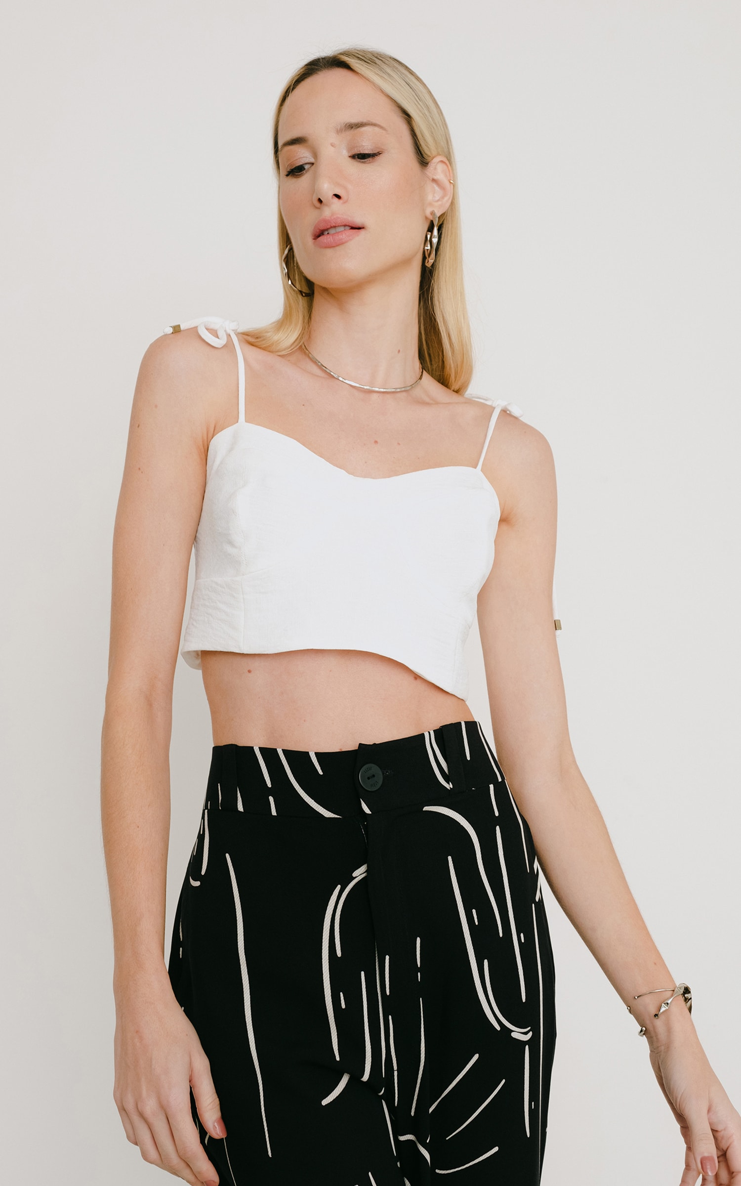 Cropped Sertão Off White