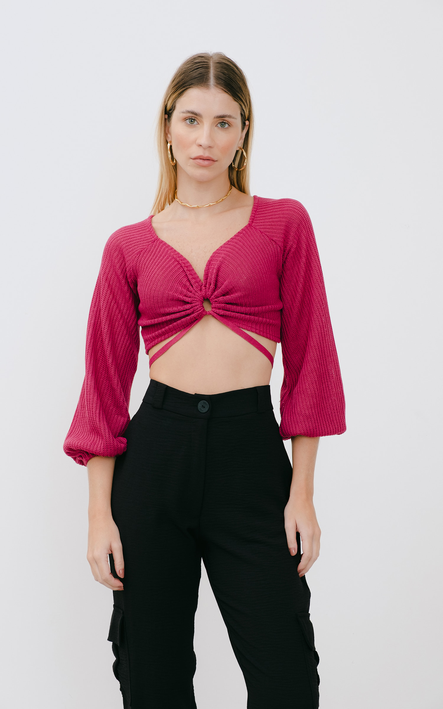 Cropped Spritz Fúcsia