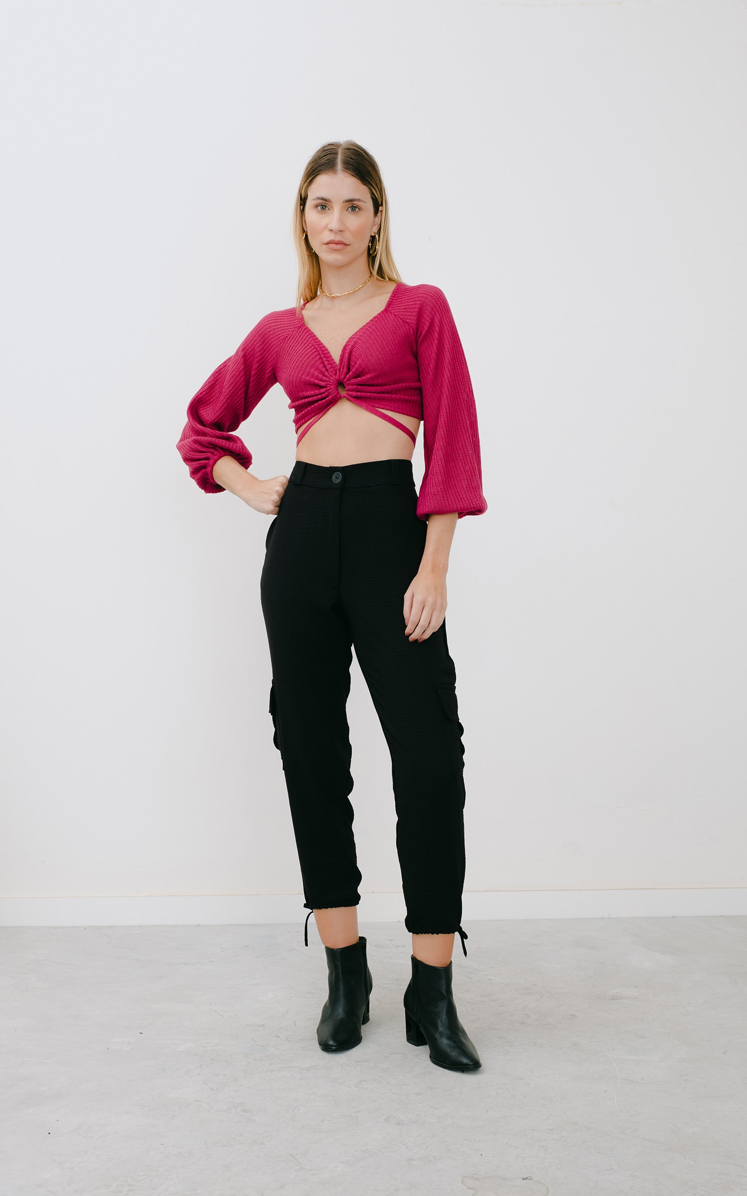 Cropped Spritz Fúcsia