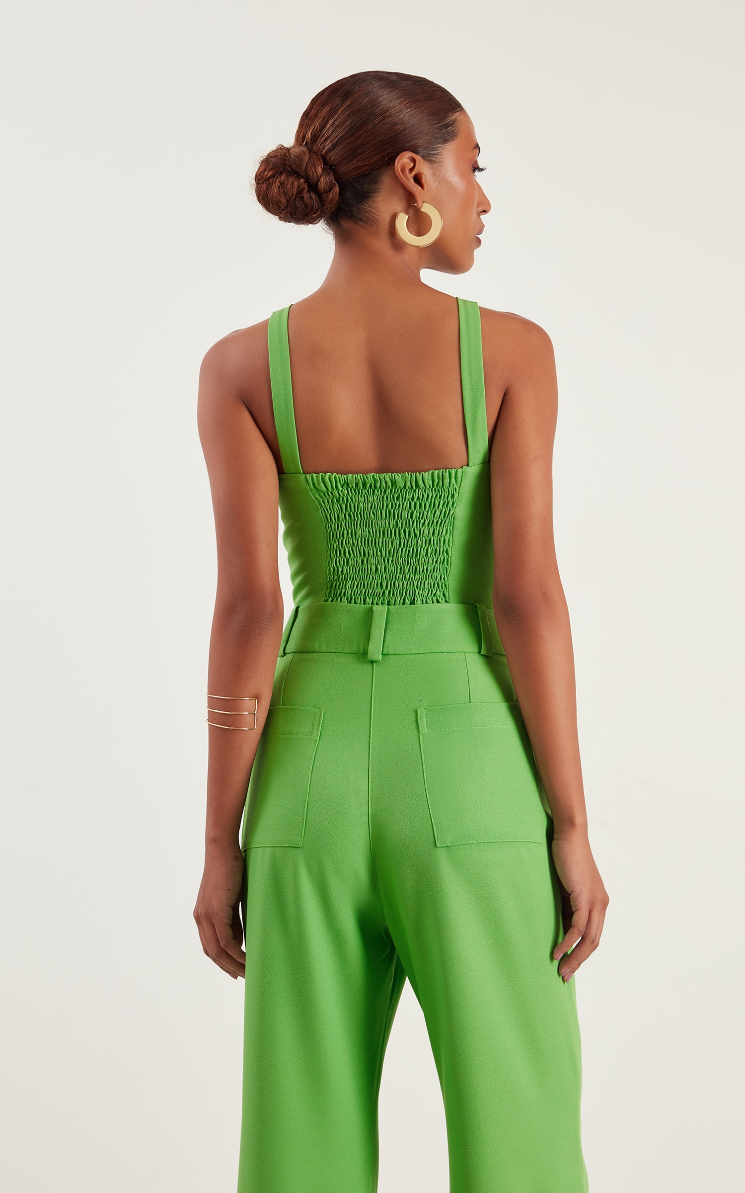 Cropped Sunny Corset Verde Menta