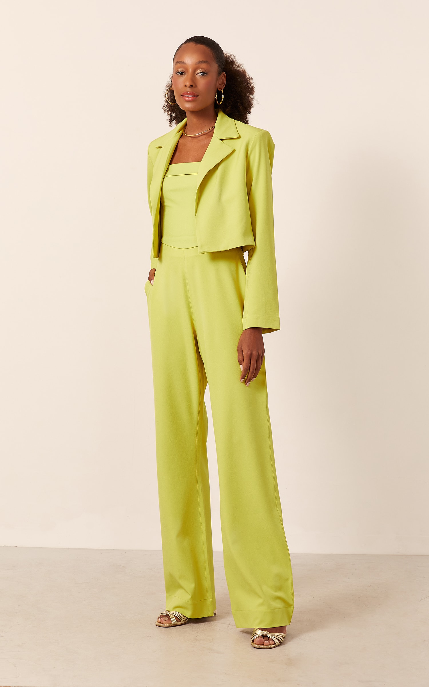Cropped Sweet Detalhe Ponta Lima