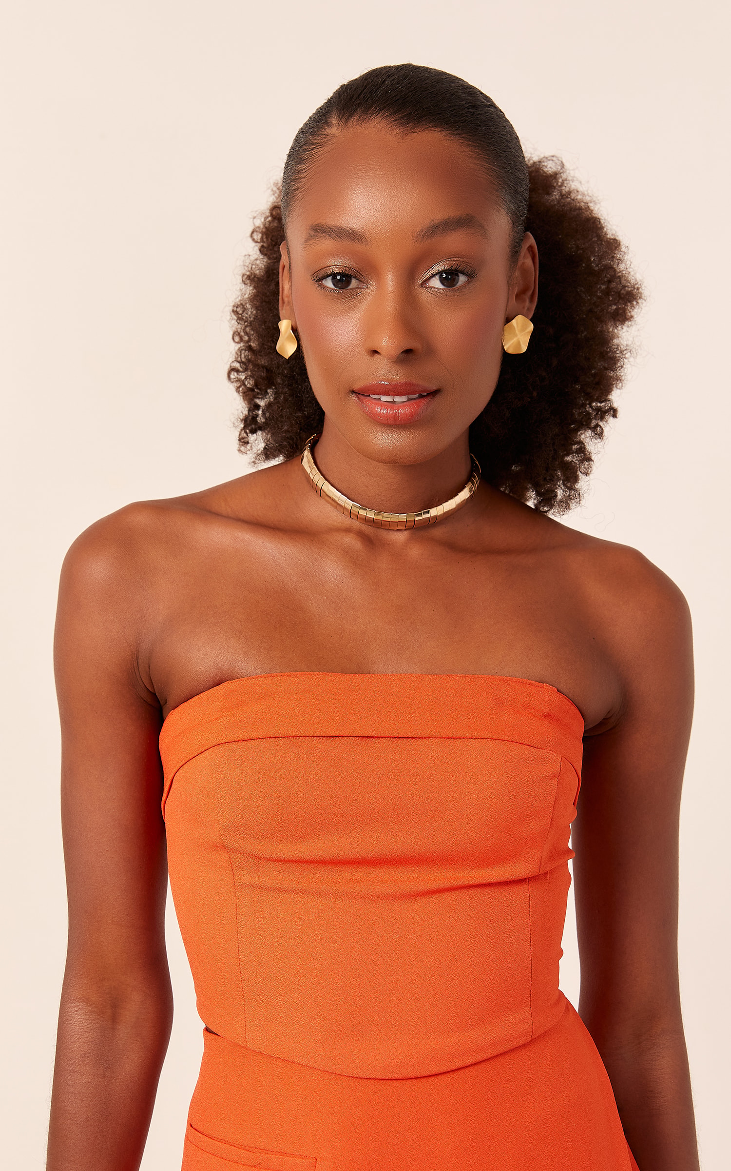 Cropped Sweet Detalhe Ponta Vermelho