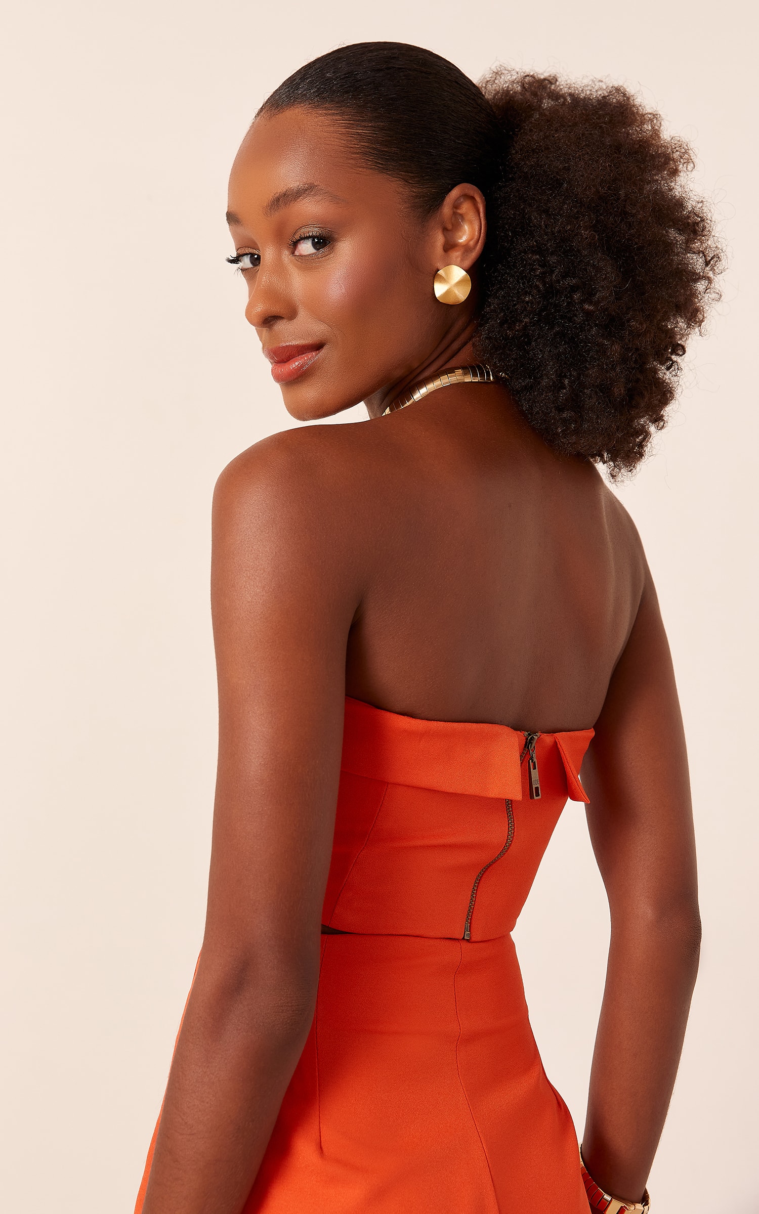 Cropped Sweet Detalhe Ponta Vermelho