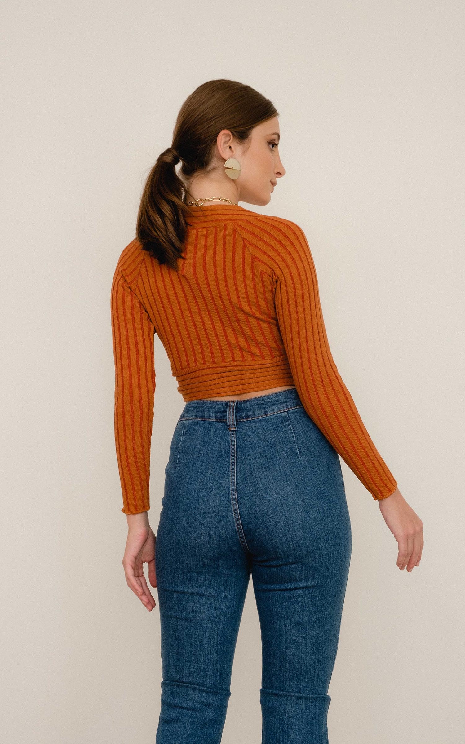 Cropped Tricot Oriental Terra