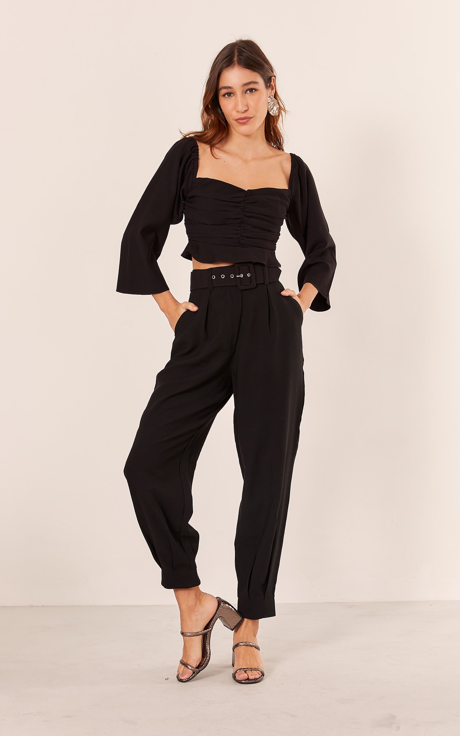 Cropped Trópico Preto