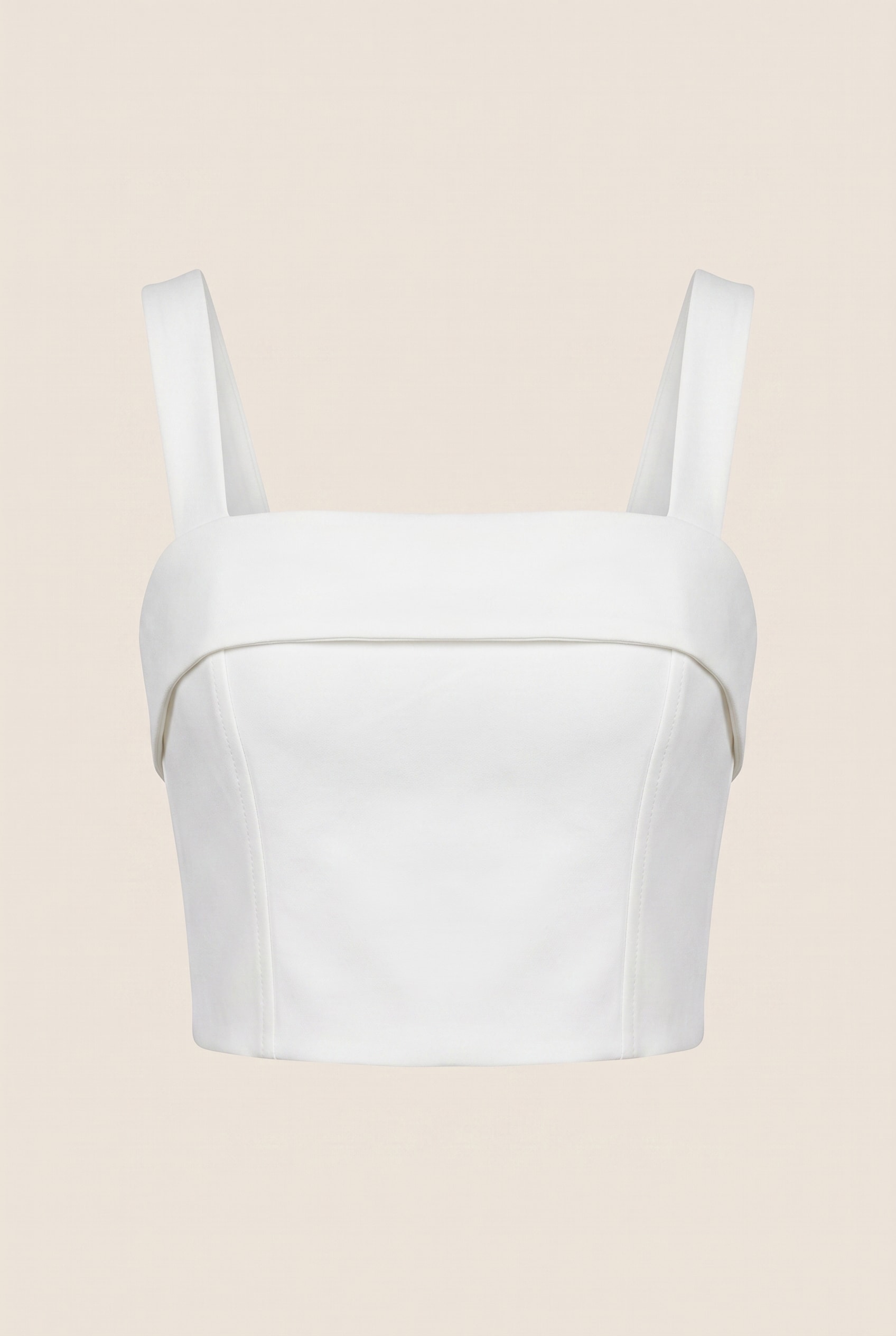 Cropped Tune Off White