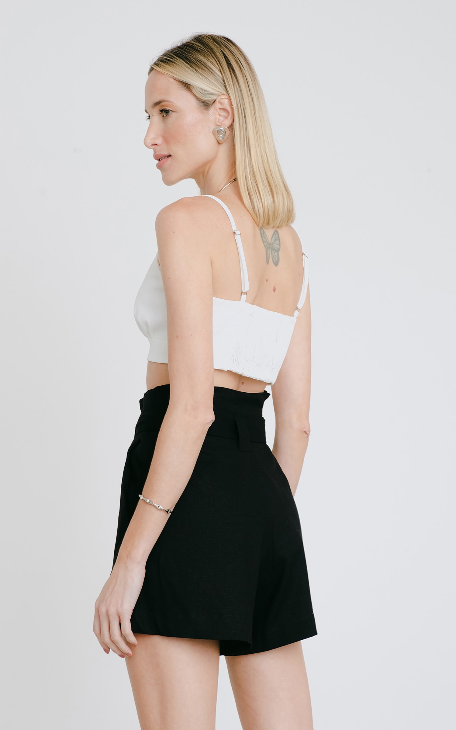 Cropped Urca Off White