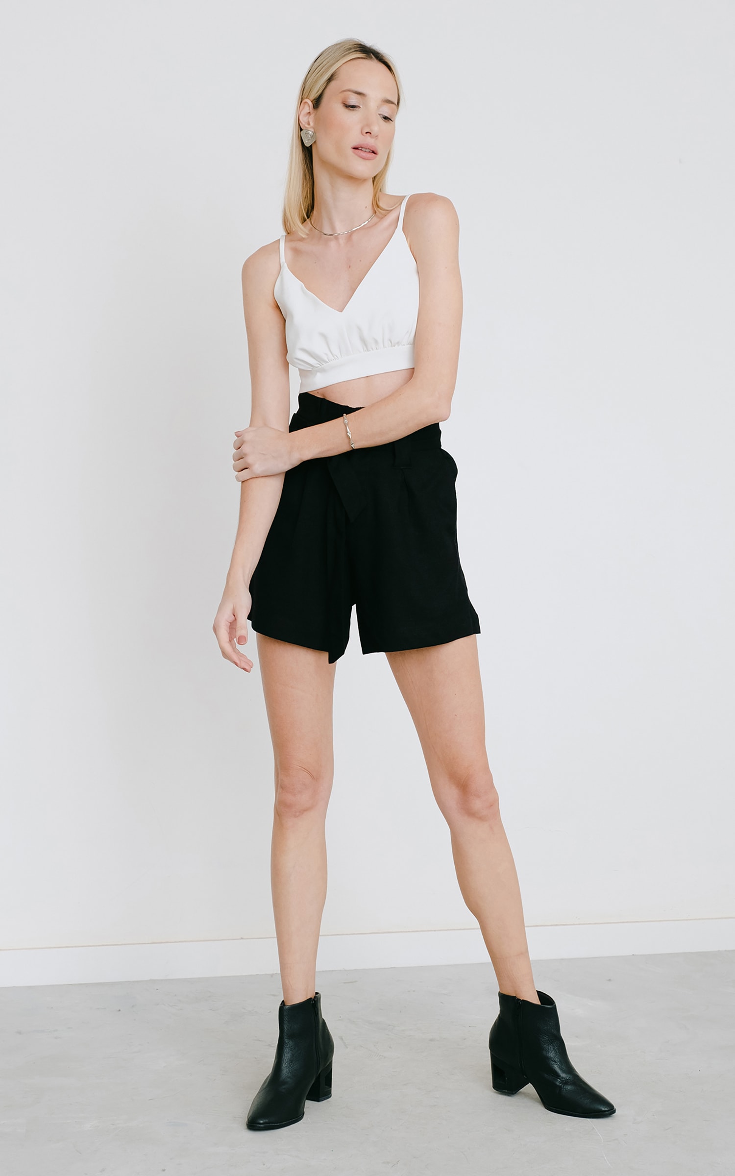 Cropped Urca Off White