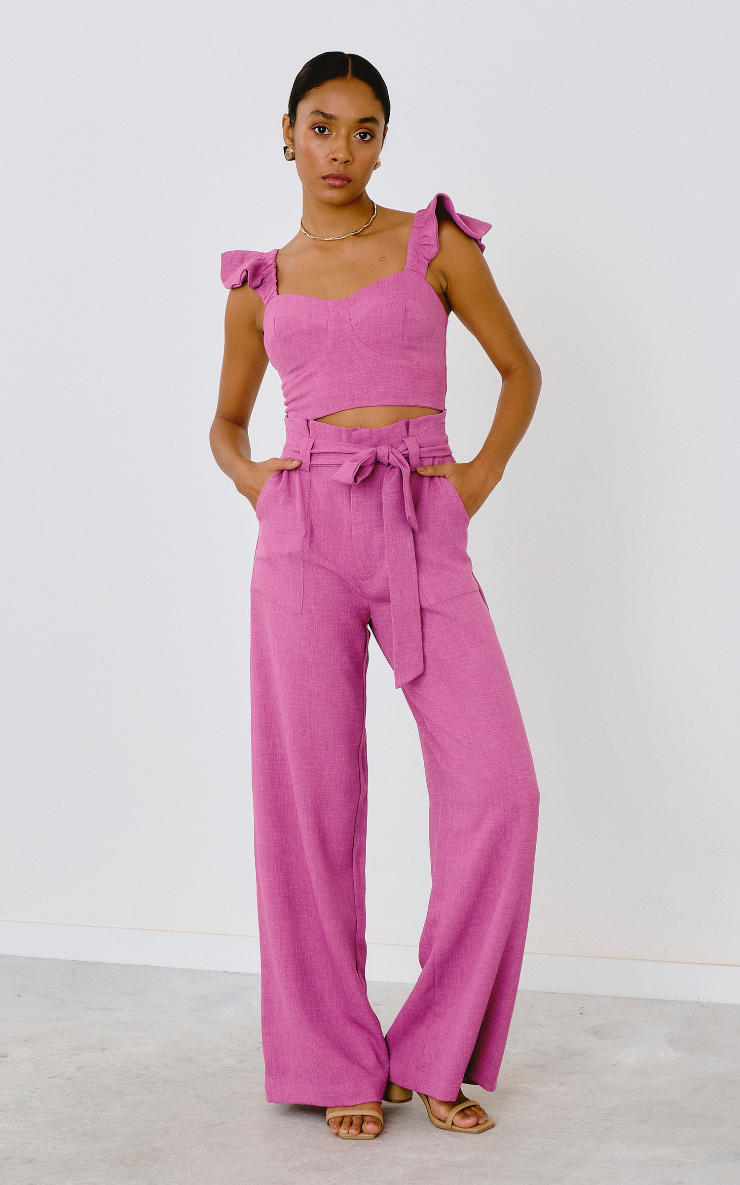 Cropped Vermon Rosa
