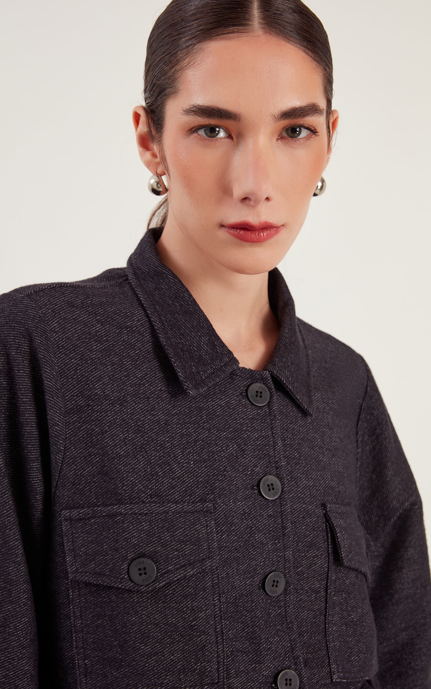 Jaqueta Moletom Ring Preto